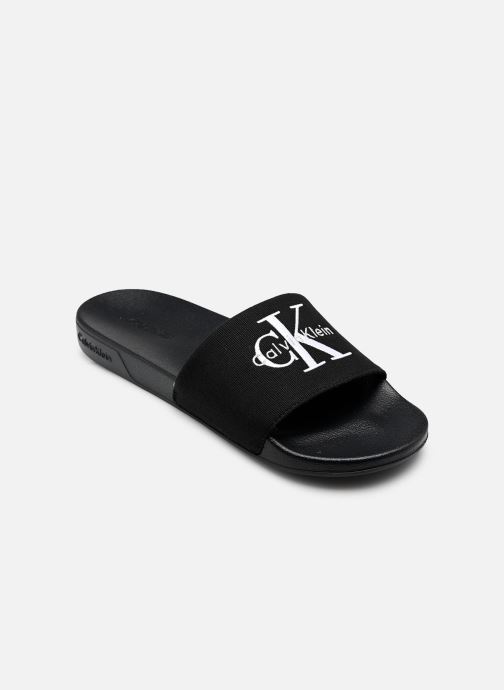 Calvin Klein Sandales de bain ESS SLIDE CV homme noir