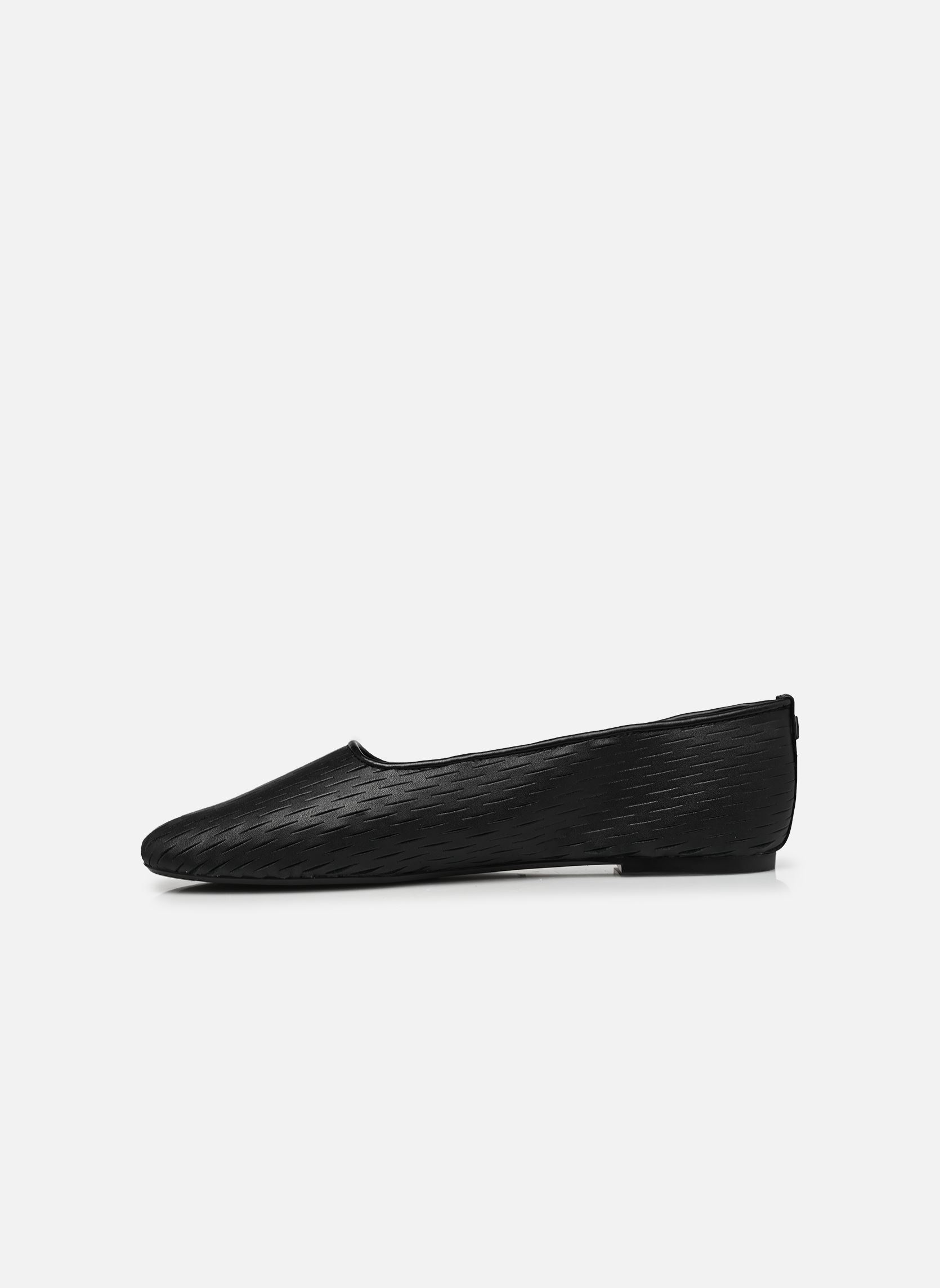 Klassieke ballerina's OBLIQUE BALLERINA CU dames zwart Calvin Klein Klassieke ballerina's OBLIQUE BALLERINA CU dames zwart TRIPLE BLACK
