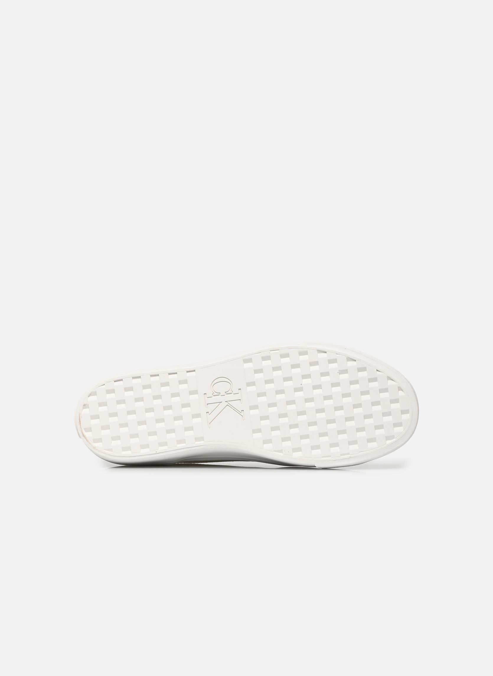 Baskets basses VULC FLATFORM LOW CA femme blanc Calvin Klein Baskets basses VULC FLATFORM LOW CA femme blanc BRIGHT WHITE/BLACK