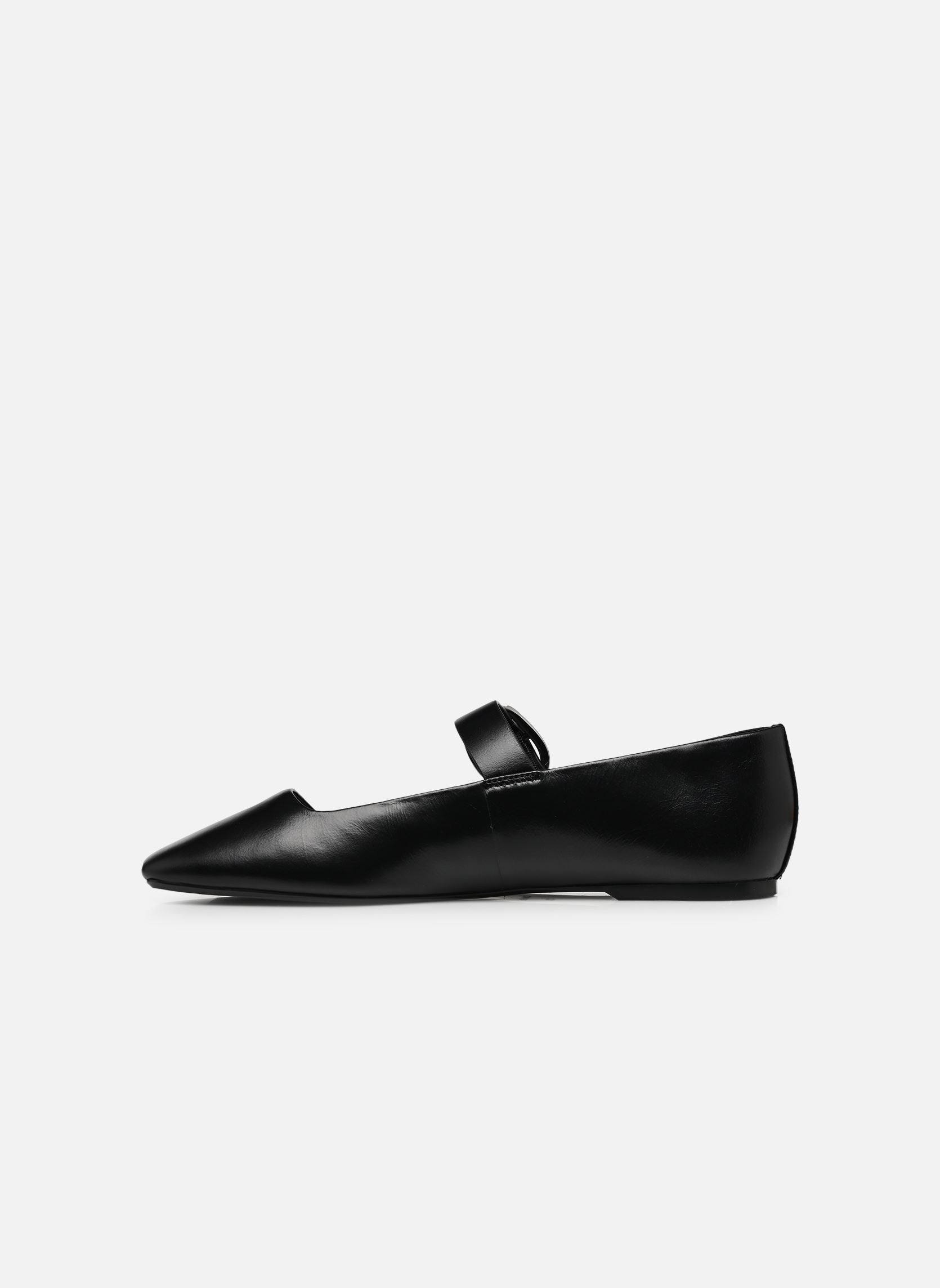 Klassische Ballerinas SQUARED BALLERINA MJ damen schwarz Calvin Klein Klassische Ballerinas SQUARED BALLERINA MJ damen schwarz TRIPLE BLACK