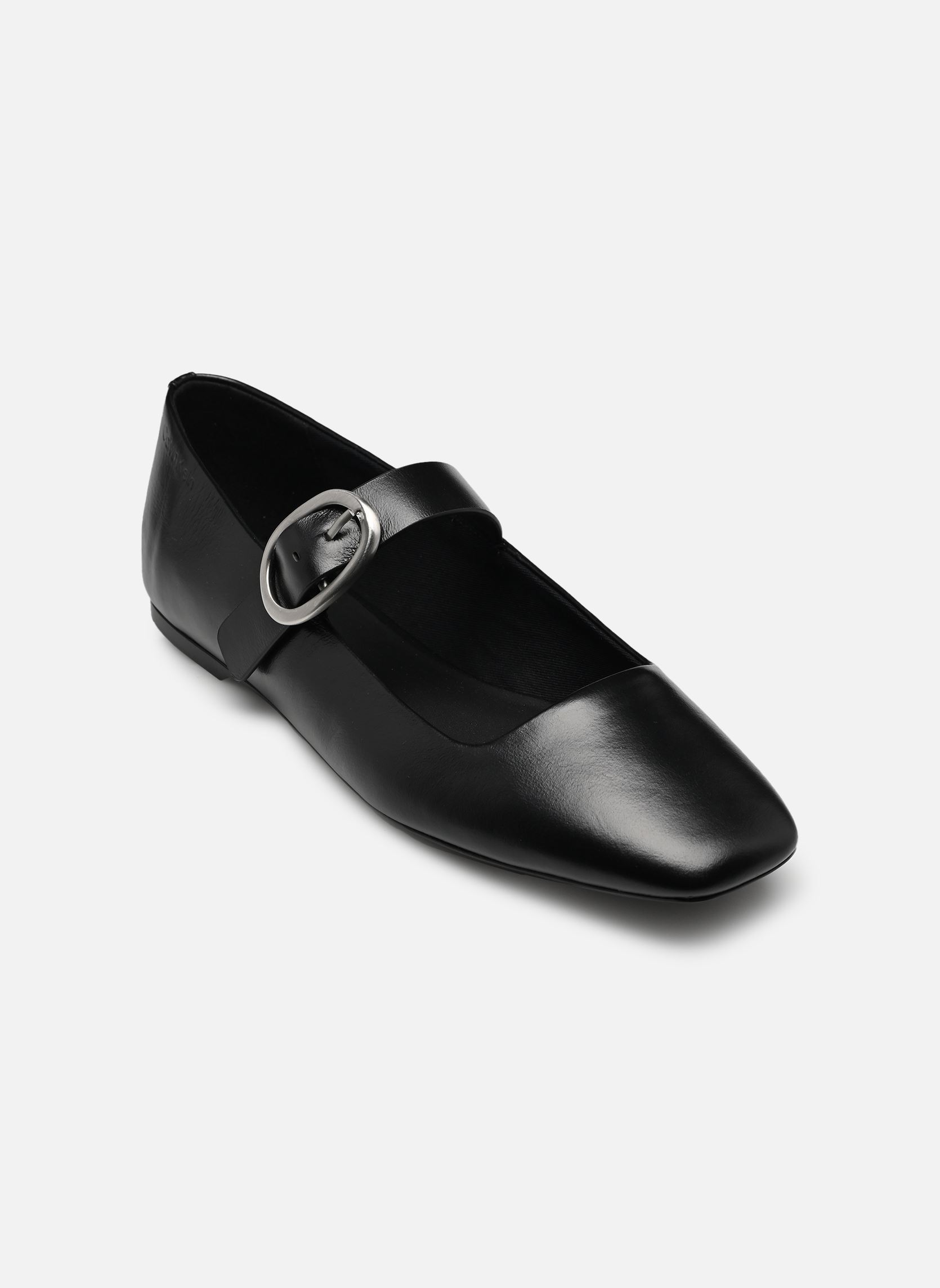 Klassische Ballerinas SQUARED BALLERINA MJ damen schwarz Calvin Klein Klassische Ballerinas SQUARED BALLERINA MJ damen schwarz TRIPLE BLACK