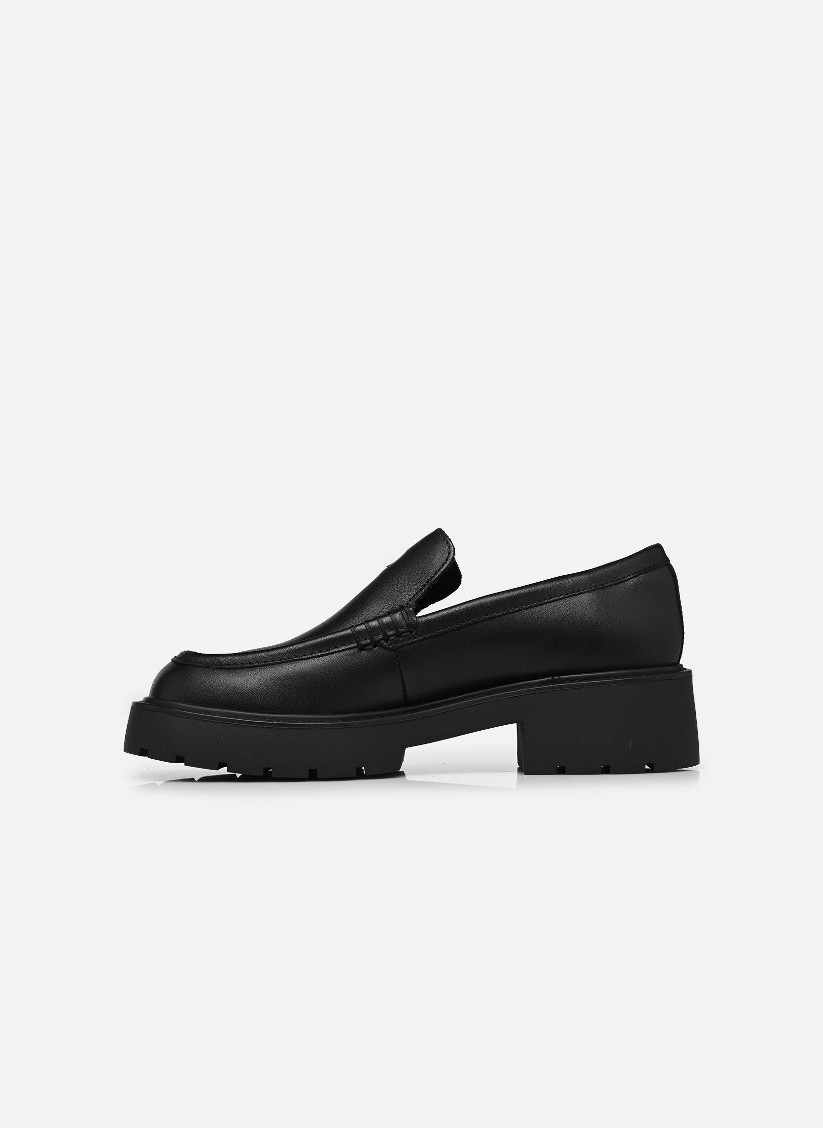 Mocassins CHUNKY LOAFER LTH HD dames zwart Calvin Klein Mocassins CHUNKY LOAFER LTH HD dames zwart TRIPLE BLACK