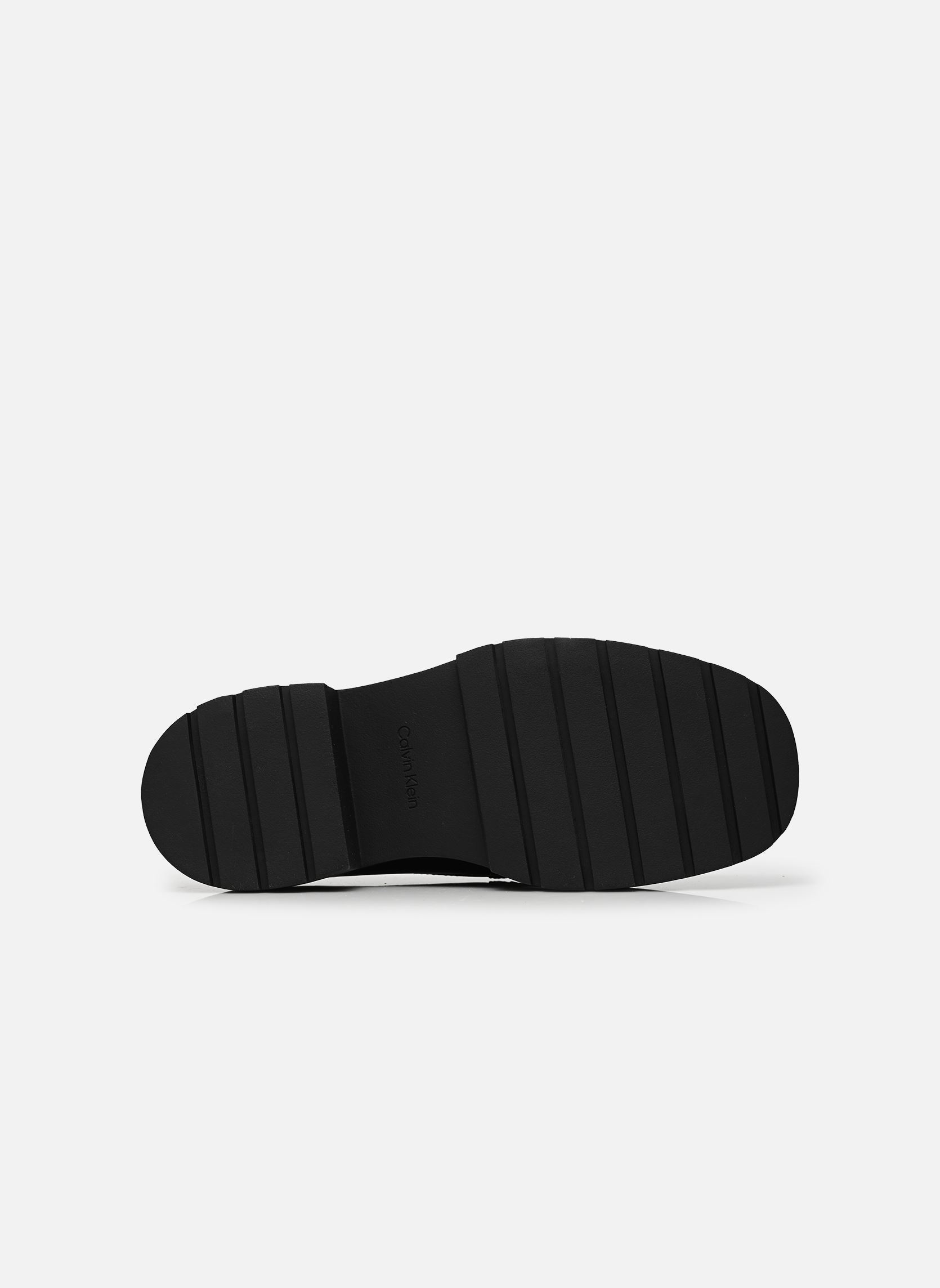 Mocassins CHUNKY LOAFER LTH HD dames zwart Calvin Klein Mocassins CHUNKY LOAFER LTH HD dames zwart TRIPLE BLACK