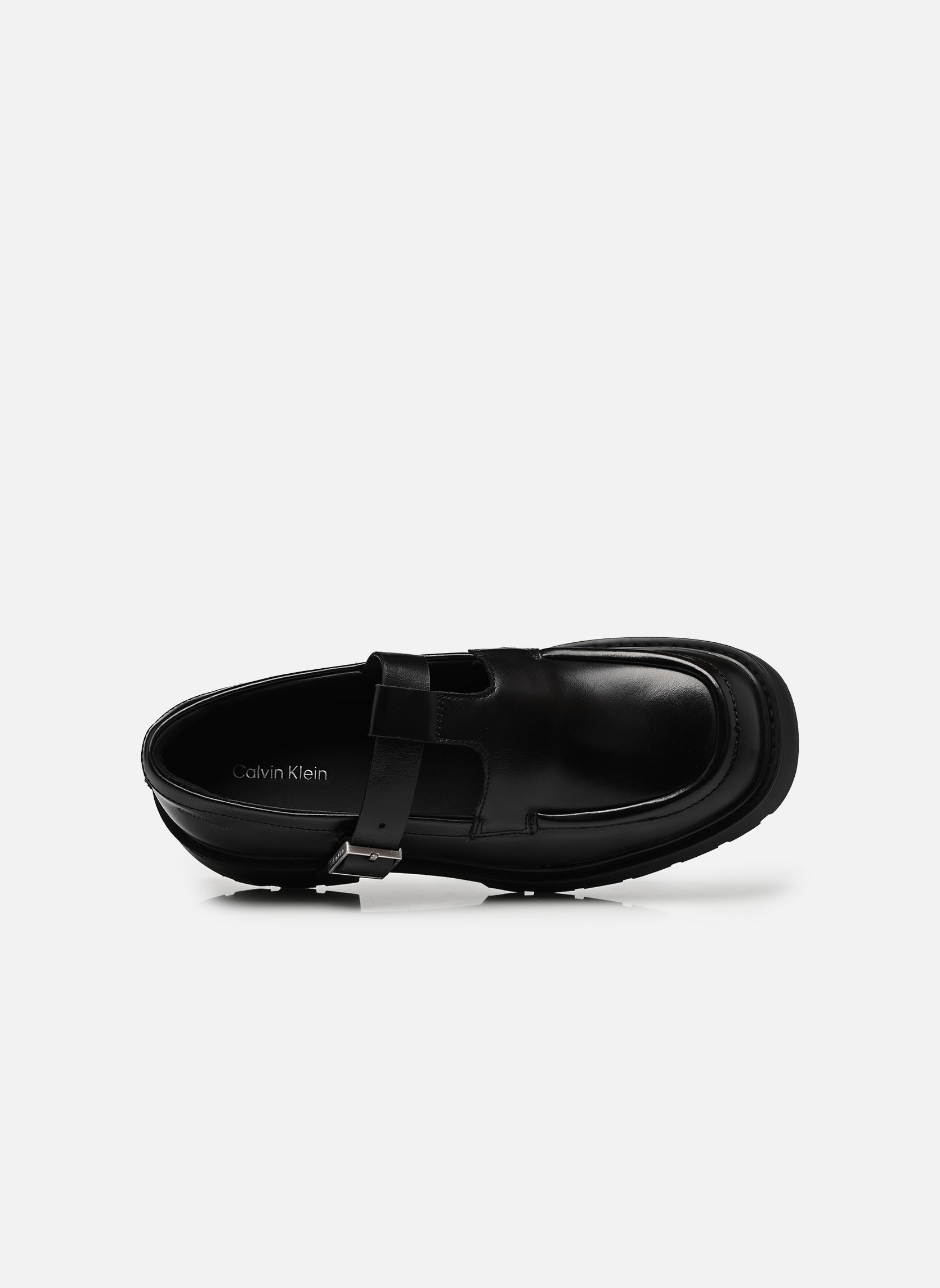 Mocassins CHUNKY LOAFER TBAR P dames zwart Calvin Klein Mocassins CHUNKY LOAFER TBAR P dames zwart TRIPLE BLACK