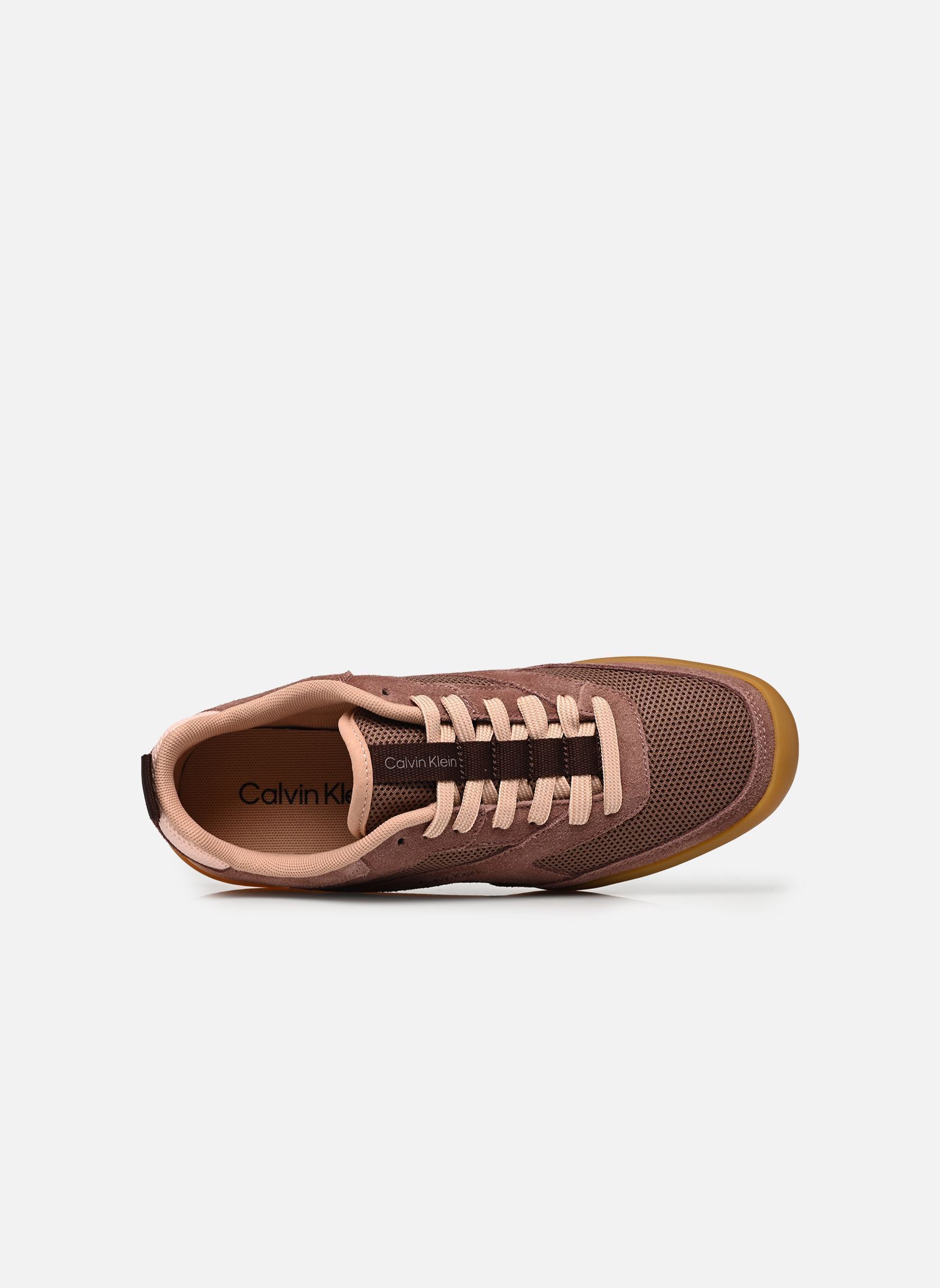 Baskets basses LOW PRO RUNNER REFL femme marron Calvin Klein Baskets basses LOW PRO RUNNER REFL femme marron NUTMEG/PEACH MOCHA/VINEYARD WI