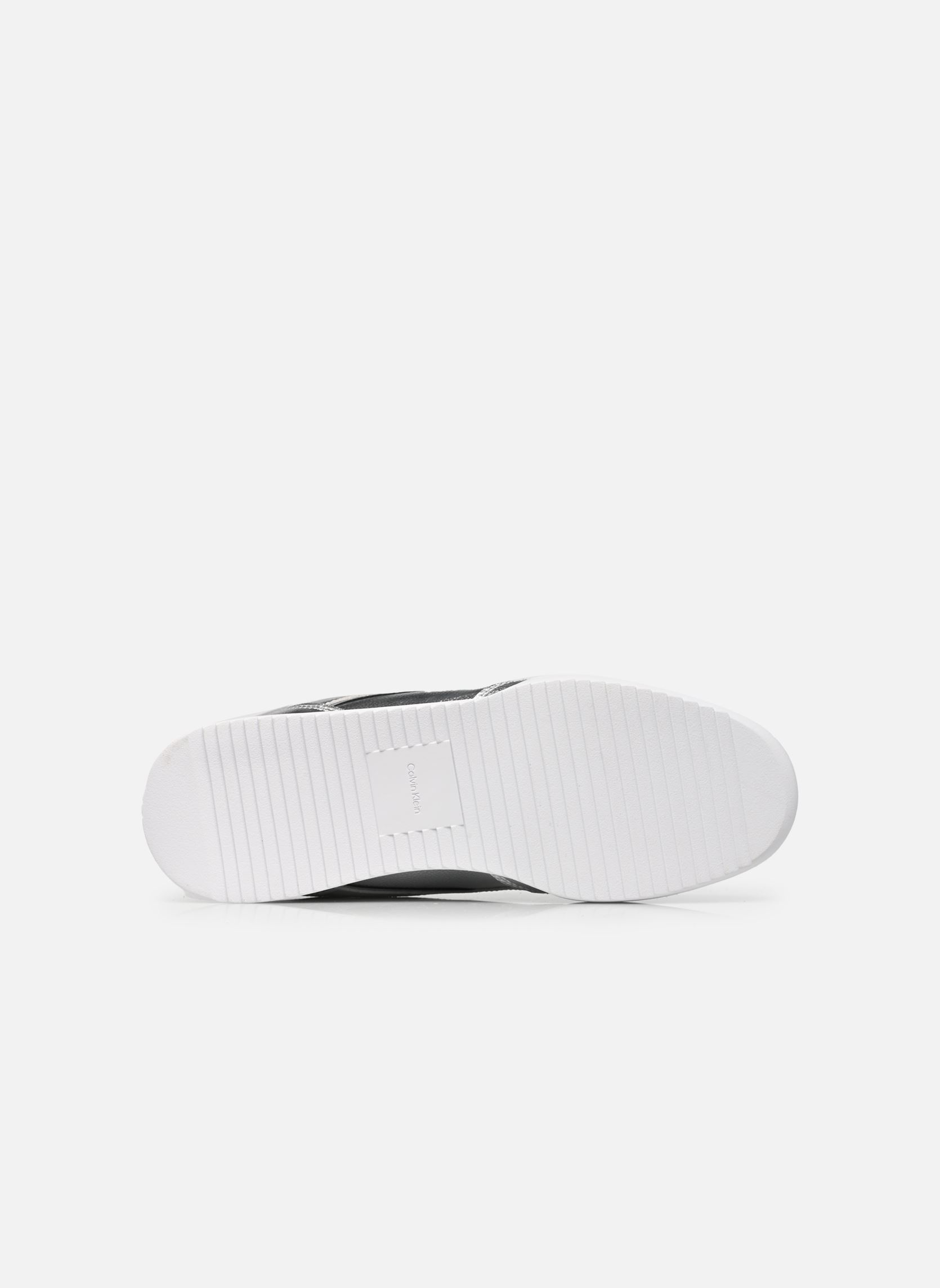Baskets basses LOW PRO RUN LACE STR femme gris Calvin Klein Baskets basses LOW PRO RUN LACE STR femme gris SILVER
