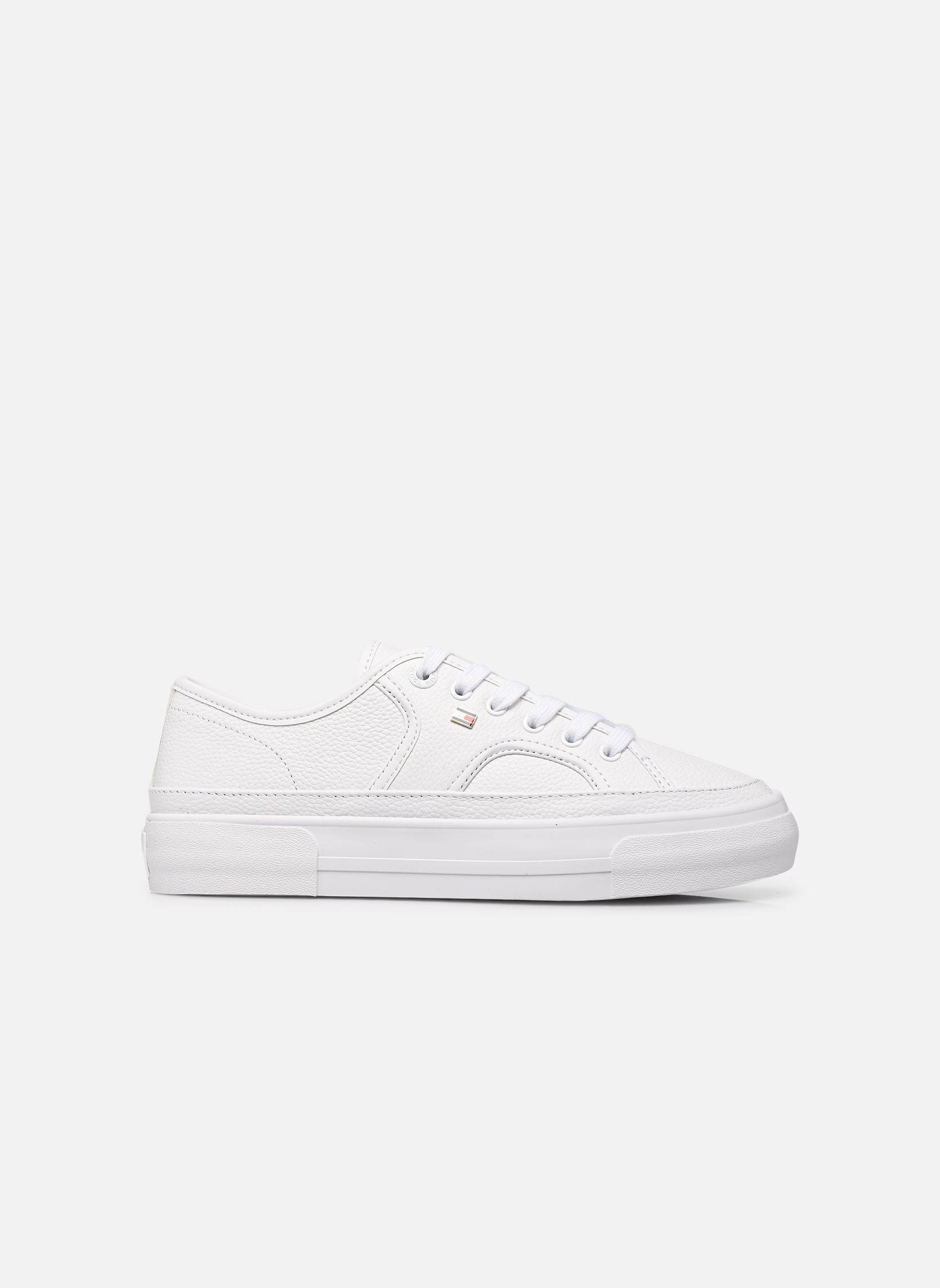 Baskets basses PLATFORM VULC SNEAKE femme blanc Tommy Hilfiger Baskets basses PLATFORM VULC SNEAKE femme blanc WHITE