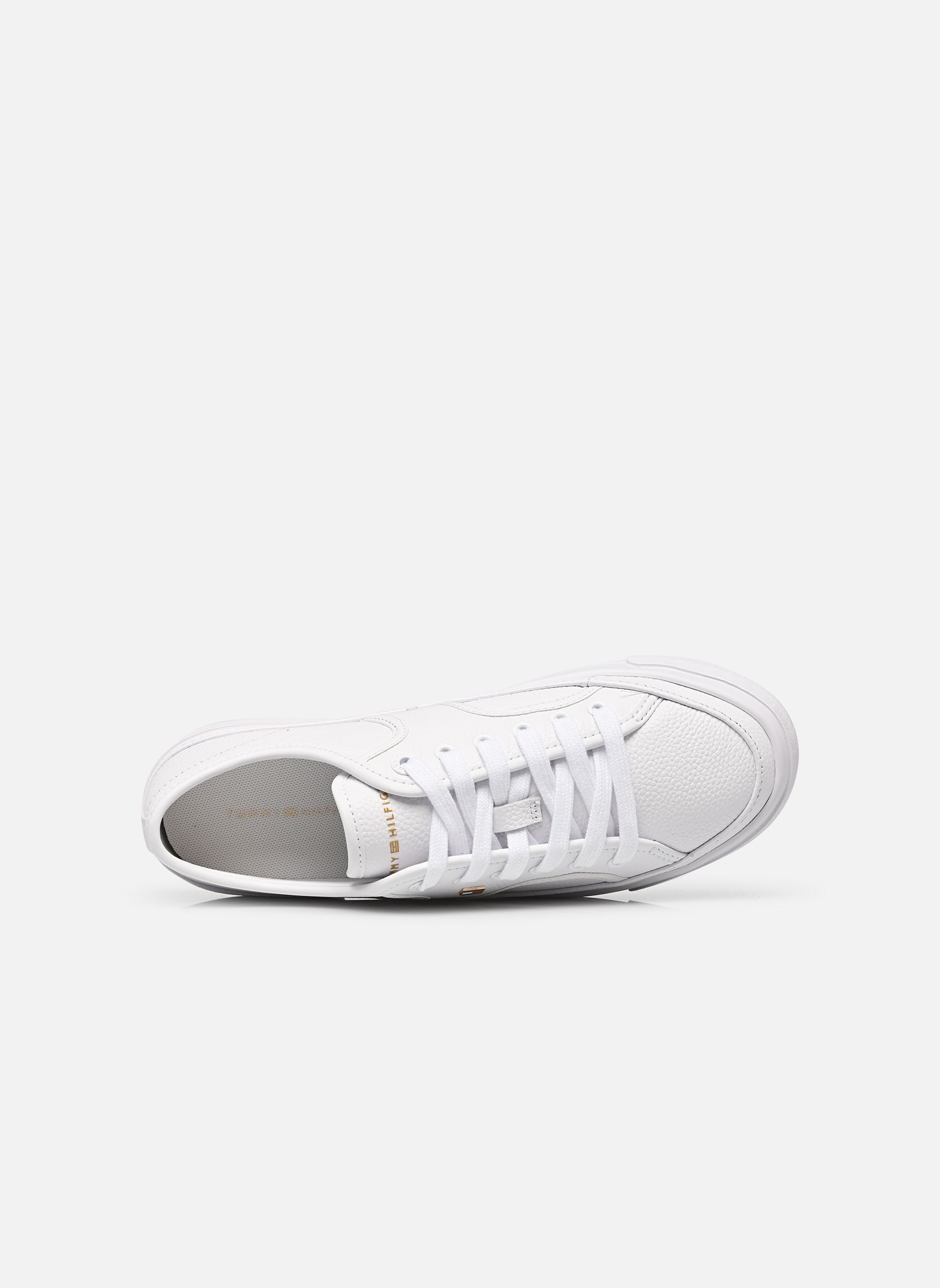 Baskets basses PLATFORM VULC SNEAKE femme blanc Tommy Hilfiger Baskets basses PLATFORM VULC SNEAKE femme blanc WHITE