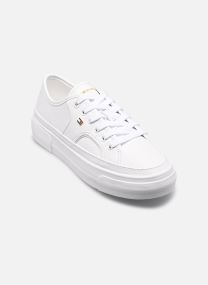 Baskets basses PLATFORM VULC SNEAKE femme blanc