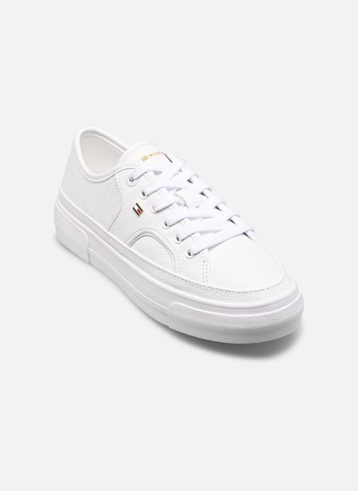 Tommy Hilfiger Baskets basses PLATFORM VULC SNEAKE femme blanc