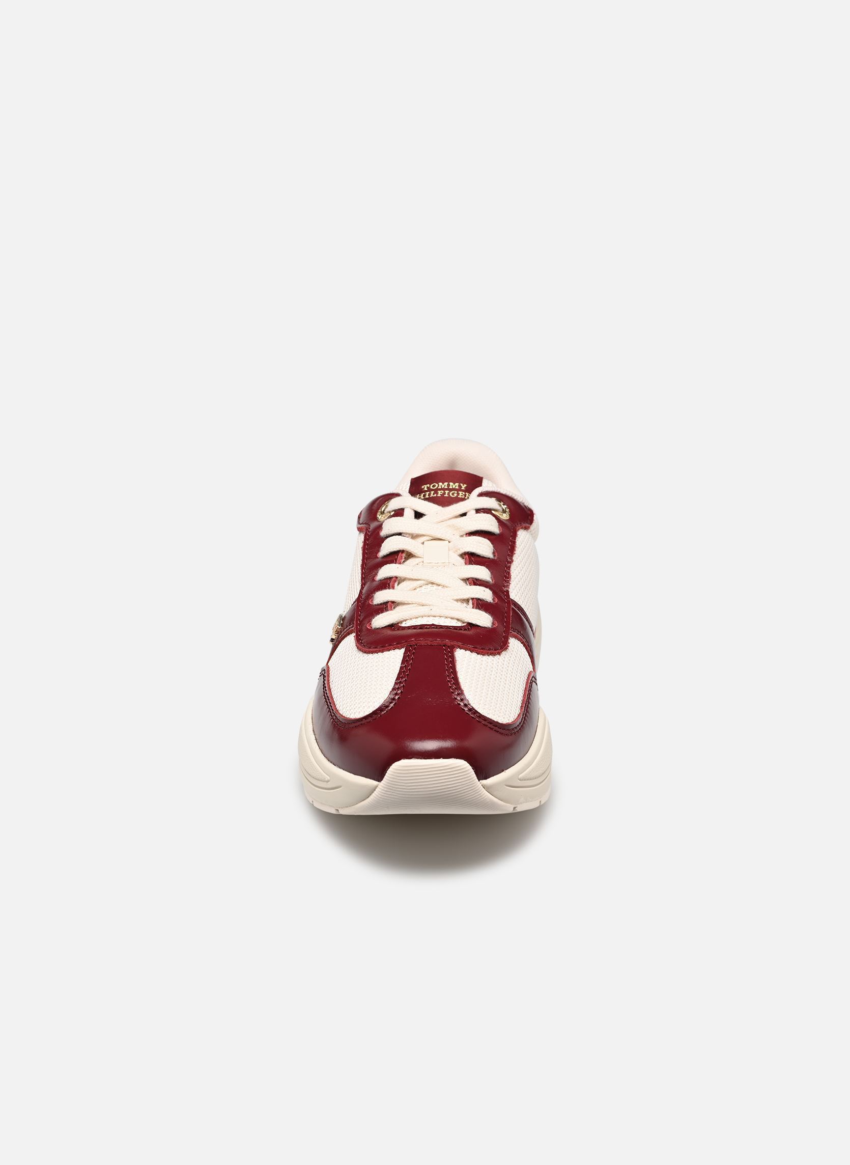 Lage sneakers MODERN RUNNER SHINY dames meerkleurig Tommy Hilfiger Lage sneakers MODERN RUNNER SHINY dames meerkleurig VELVET MAROON