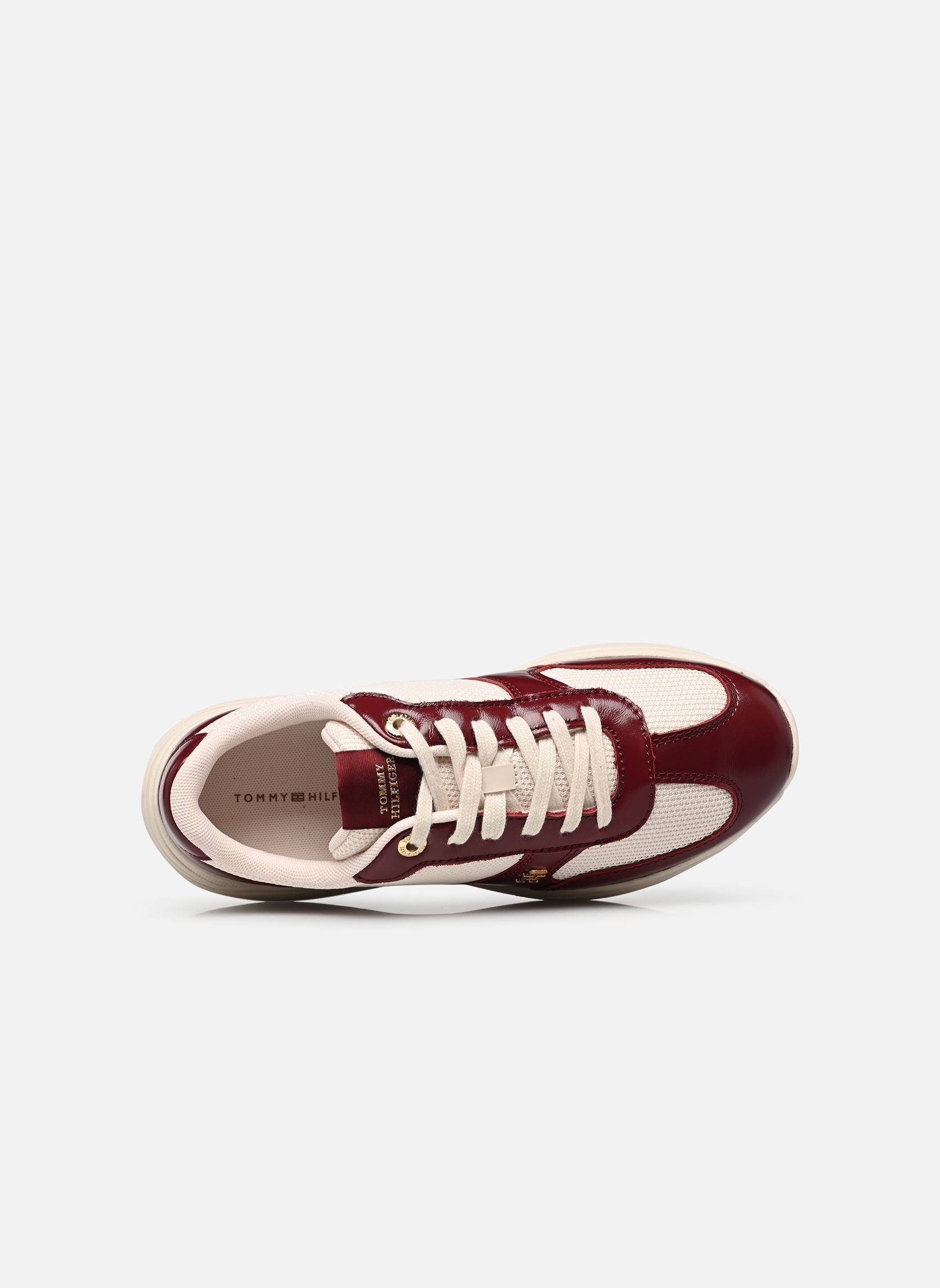 Lage sneakers MODERN RUNNER SHINY dames meerkleurig Tommy Hilfiger Lage sneakers MODERN RUNNER SHINY dames meerkleurig VELVET MAROON