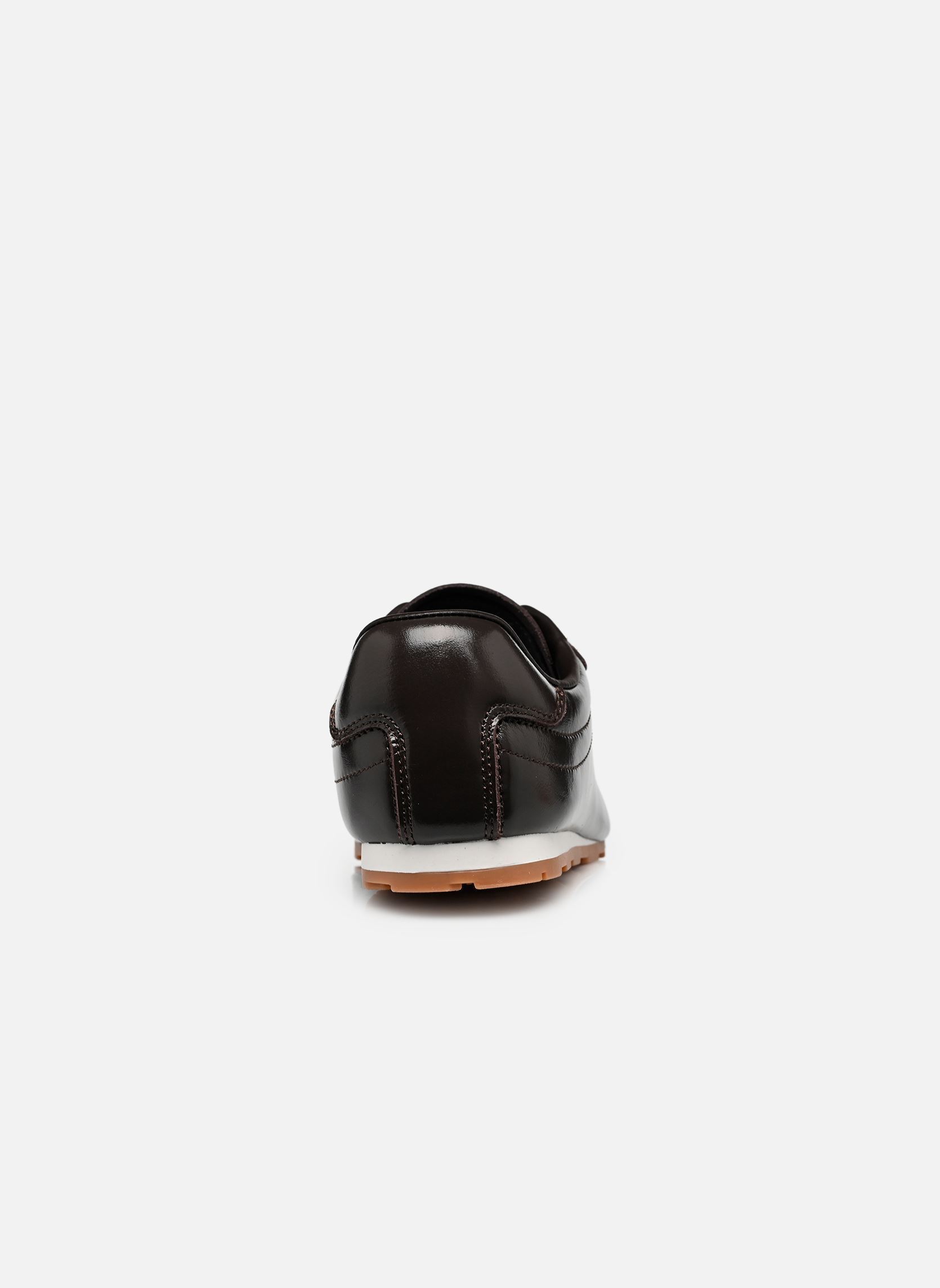 Lage sneakers BELLA SNEAKER LEATHE dames bruin Tommy Hilfiger Lage sneakers BELLA SNEAKER LEATHE dames bruin CHARRED WOOD
