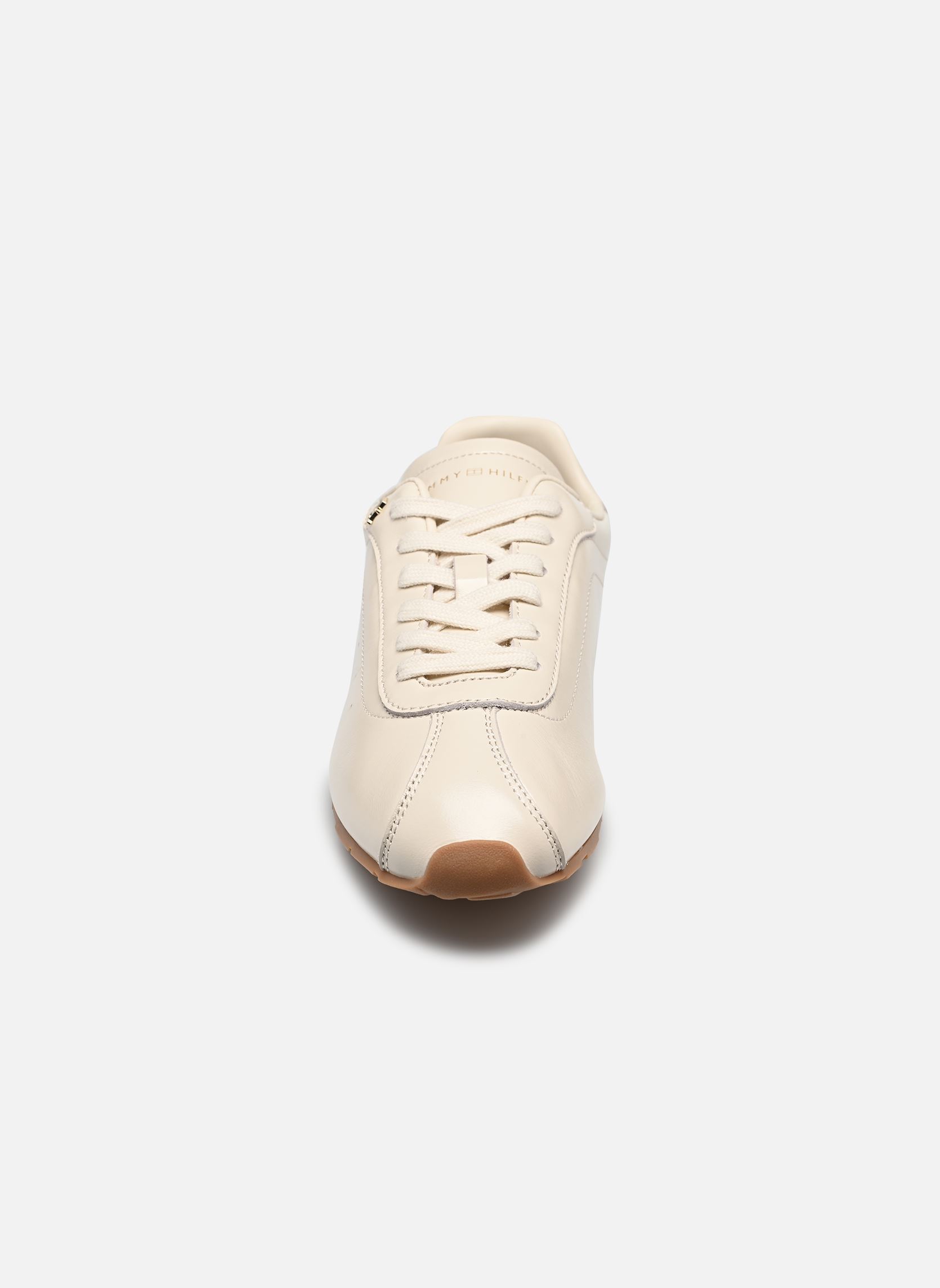 Baskets basses BELLA SNEAKER LEATHE femme beige Tommy Hilfiger Baskets basses BELLA SNEAKER LEATHE femme beige SOFT CREAM