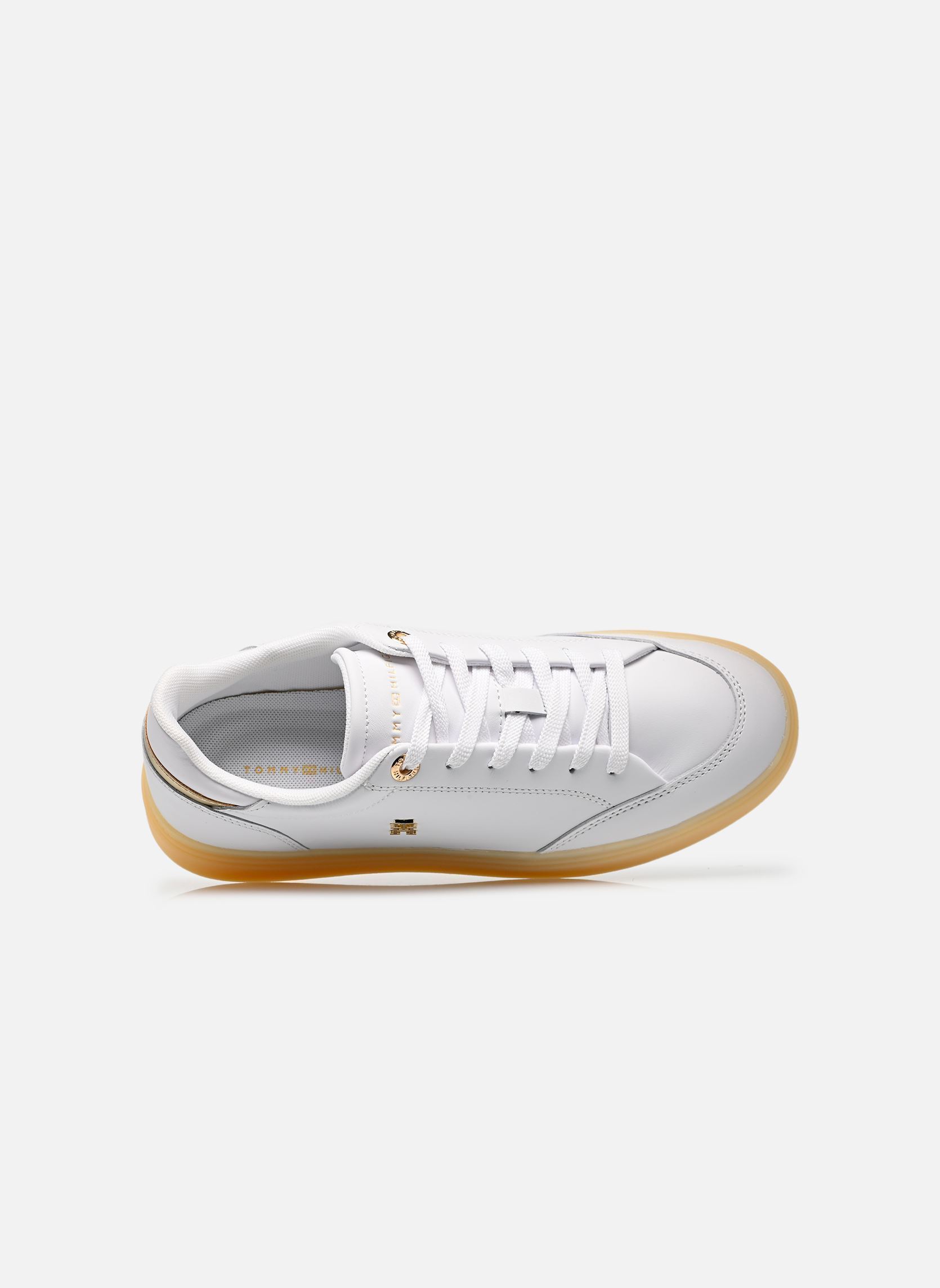 Baskets basses TH CHIC SNEAKER ELEV femme blanc Tommy Hilfiger Baskets basses TH CHIC SNEAKER ELEV femme blanc WHITE