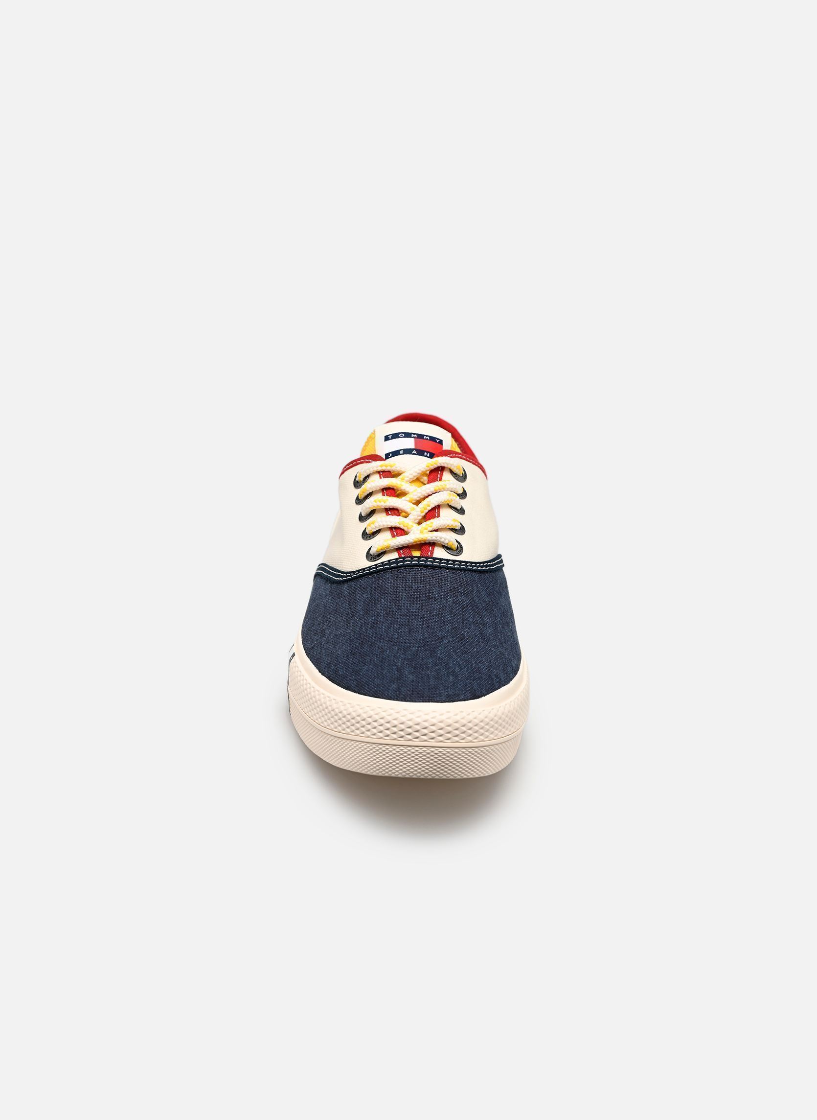 Lage sneakers ARCHIVE VULC Y2K COL heren blauw Tommy Hilfiger Lage sneakers ARCHIVE VULC Y2K COL heren blauw DARK NIGHT NAVY