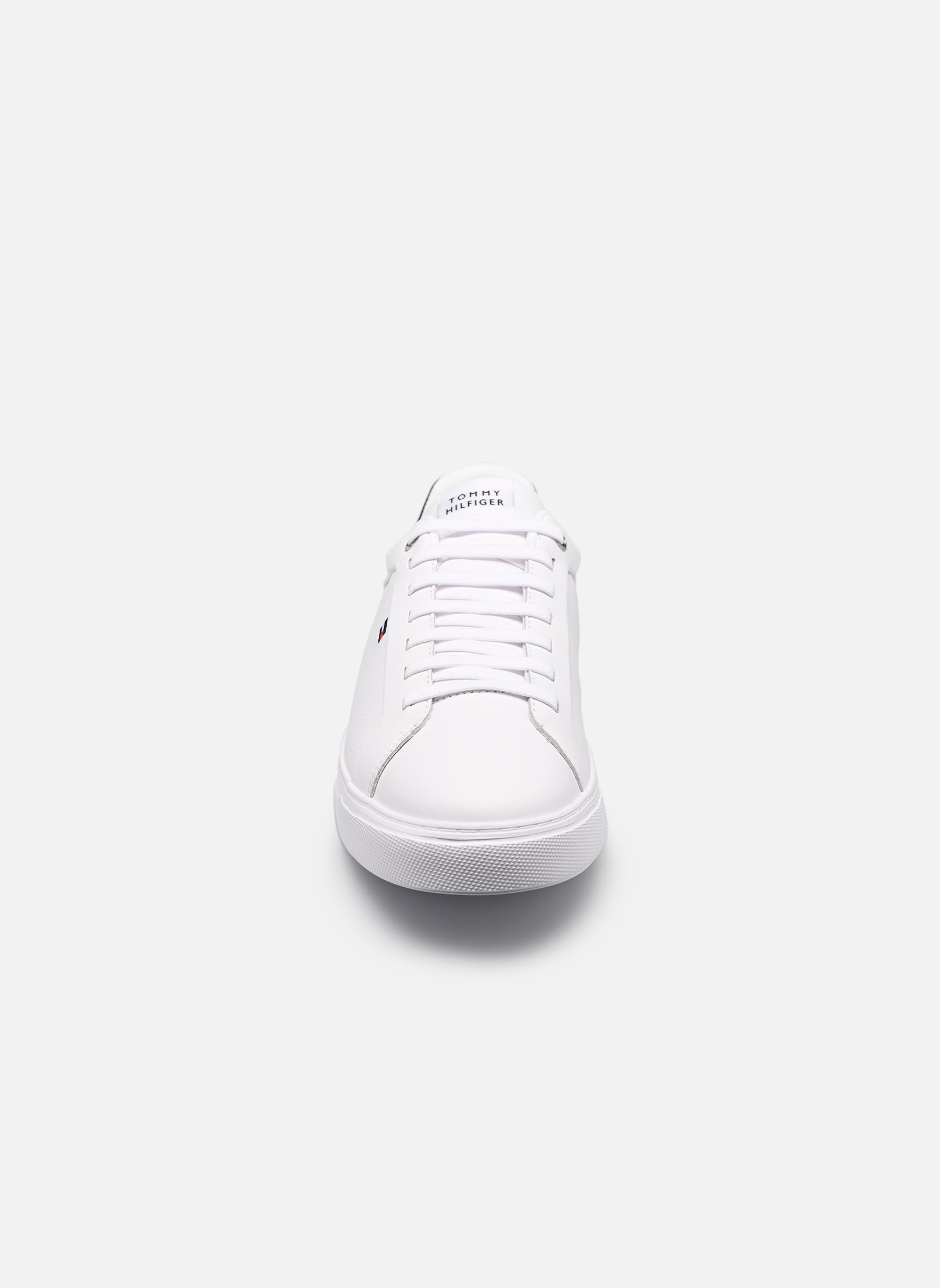 Baskets basses ICON COURT LIGHT LEA homme blanc Tommy Hilfiger Baskets basses ICON COURT LIGHT LEA homme blanc WHITE