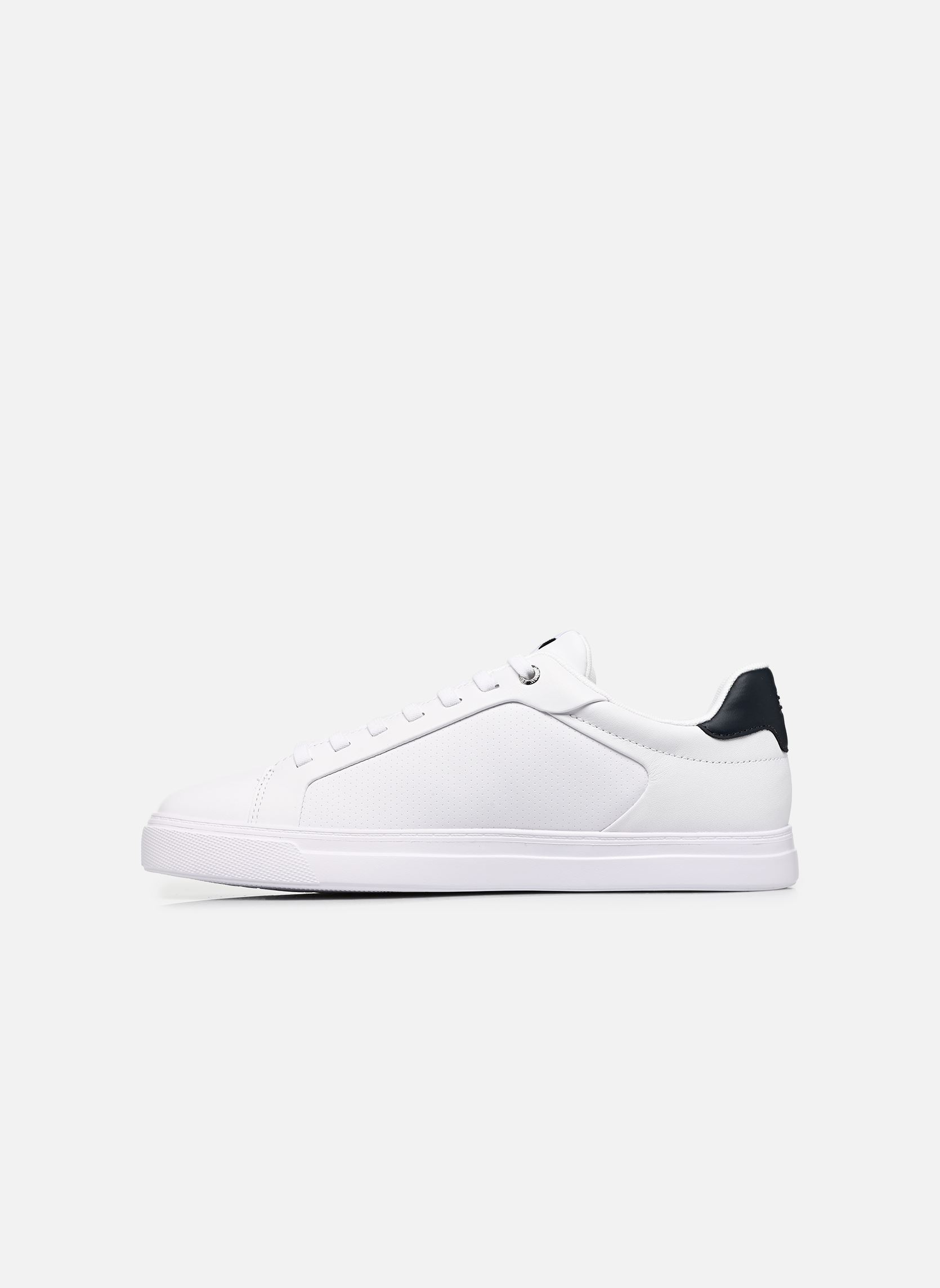 Baskets basses ICON COURT LIGHT LEA homme blanc Tommy Hilfiger Baskets basses ICON COURT LIGHT LEA homme blanc WHITE