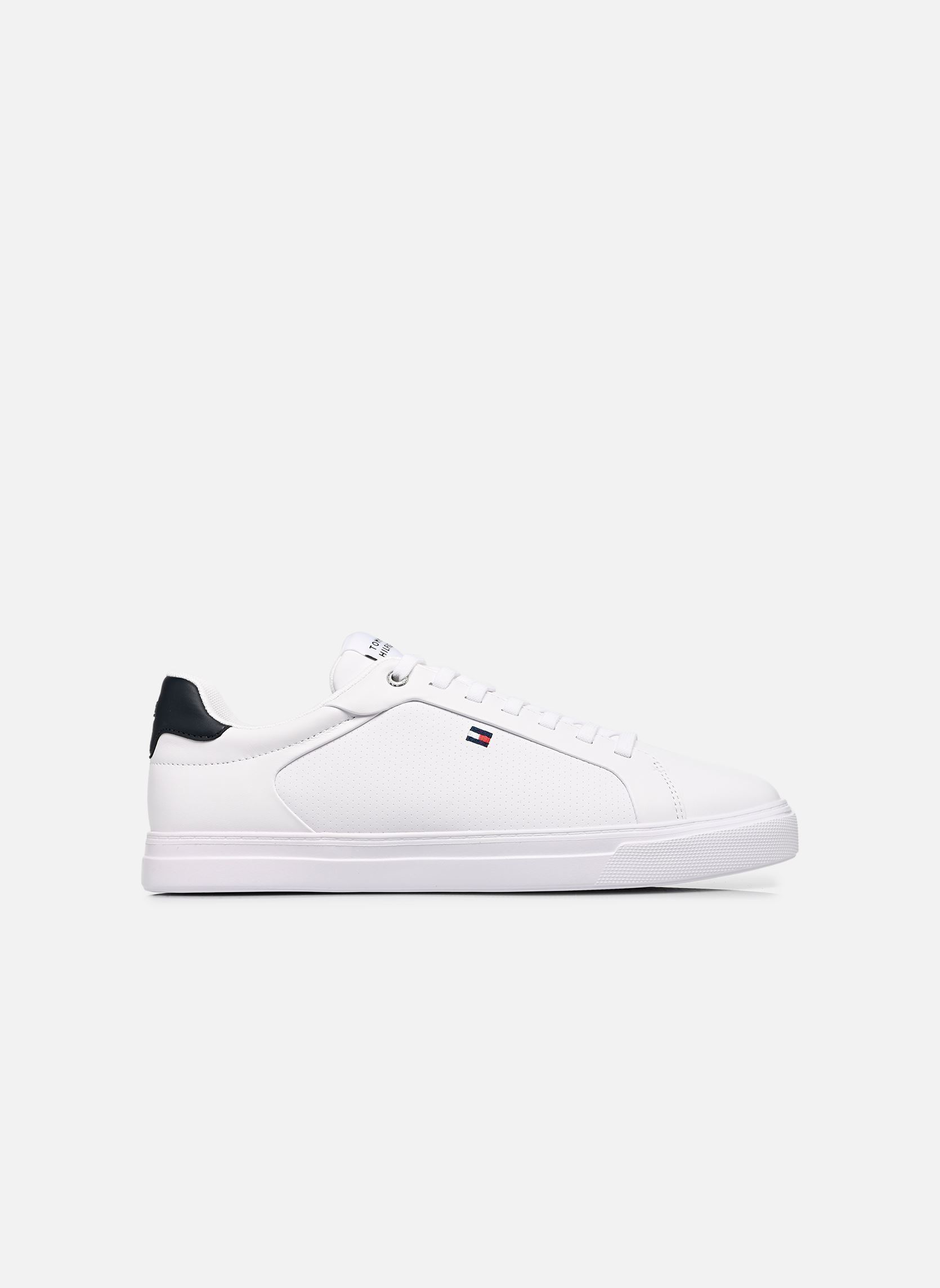 Baskets basses ICON COURT LIGHT LEA homme blanc Tommy Hilfiger Baskets basses ICON COURT LIGHT LEA homme blanc WHITE