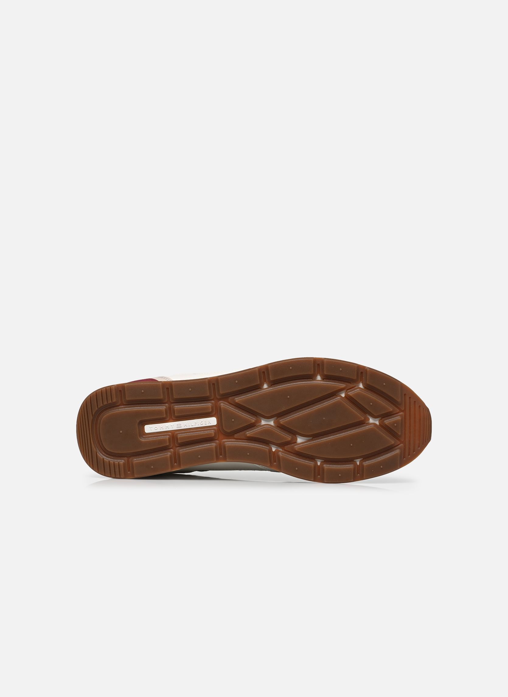 Baskets basses LIGHT EVA RUNNER LEA homme blanc Tommy Hilfiger Baskets basses LIGHT EVA RUNNER LEA homme blanc IVORY PETAL