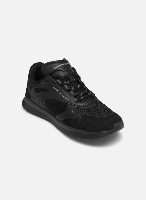Tommy Hilfiger Niedrige Sneaker LIGHTWEIGHT RUNNER M herren schwarz
