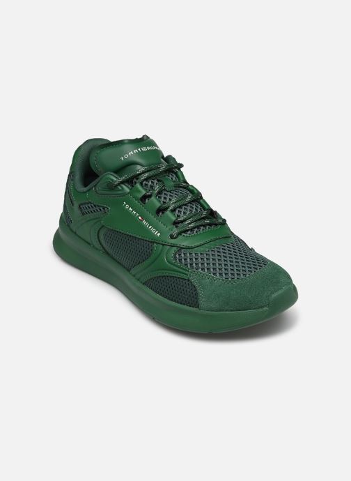 Tommy Hilfiger Niedrige Sneaker LIGHTWEIGHT RUNNER M herren grün