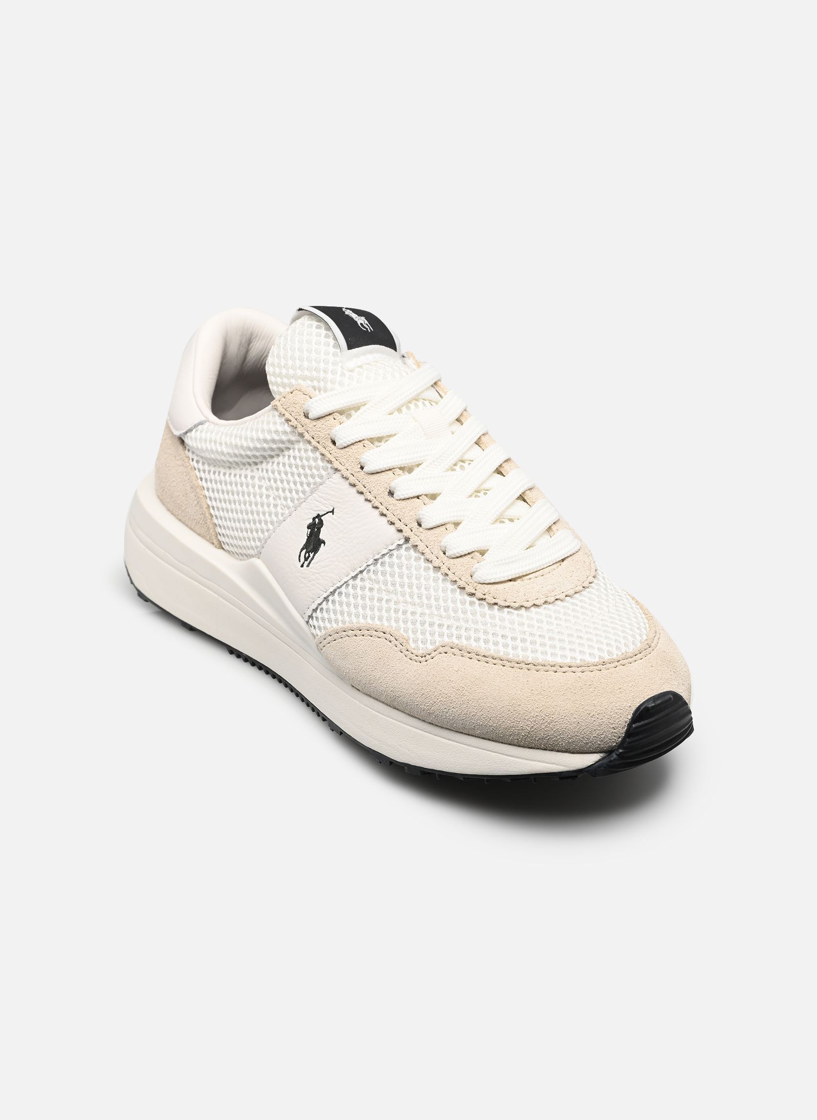 Lage sneakers TRAIN 89 PP dames wit Polo Ralph Lauren Lage sneakers TRAIN 89 PP dames wit DECKWASH WHITE/CREAM