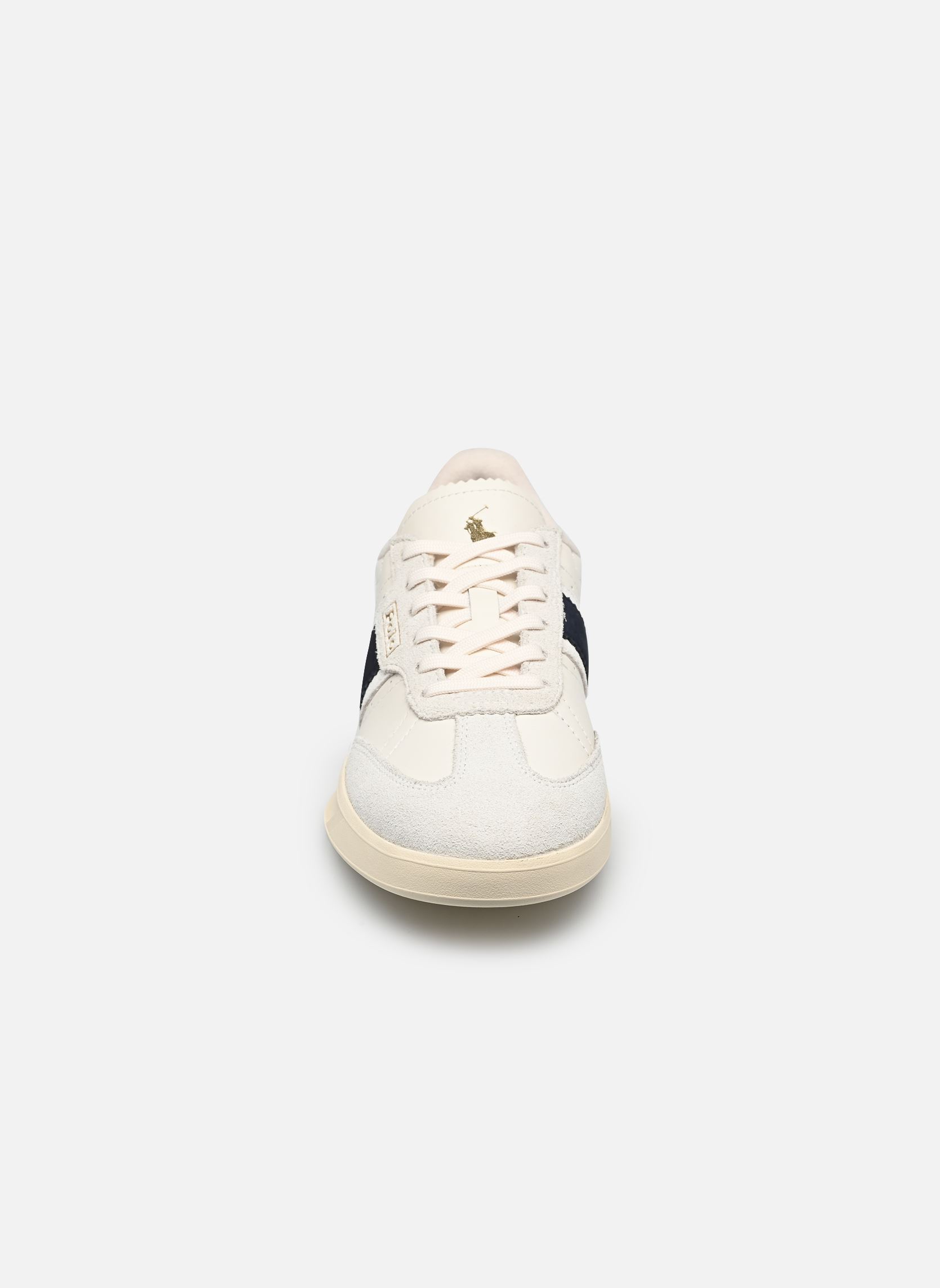 Baskets basses HTR AERA femme blanc Polo Ralph Lauren Baskets basses HTR AERA femme blanc BIANCO/NAVY