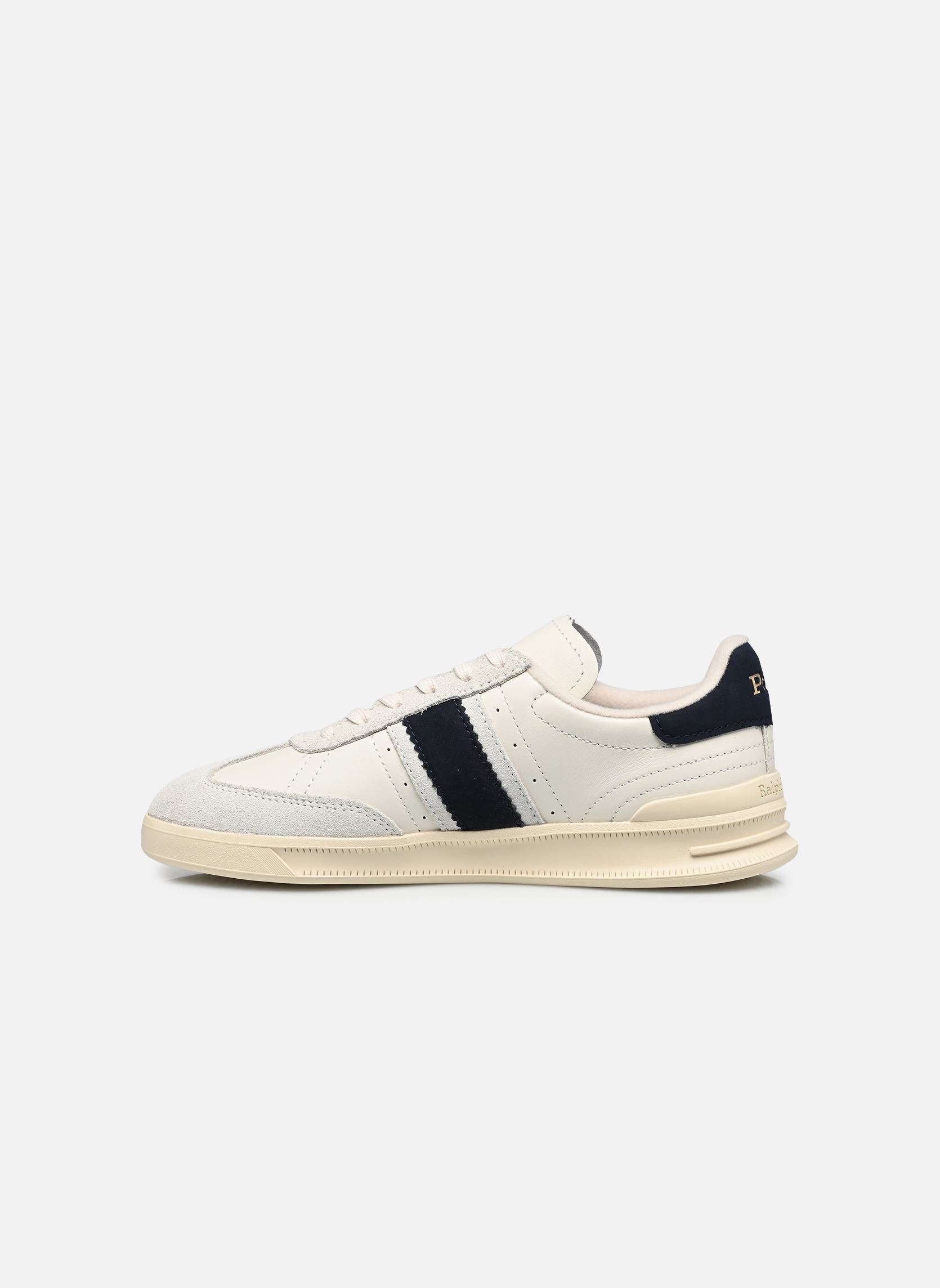 Baskets basses HTR AERA femme blanc Polo Ralph Lauren Baskets basses HTR AERA femme blanc BIANCO/NAVY