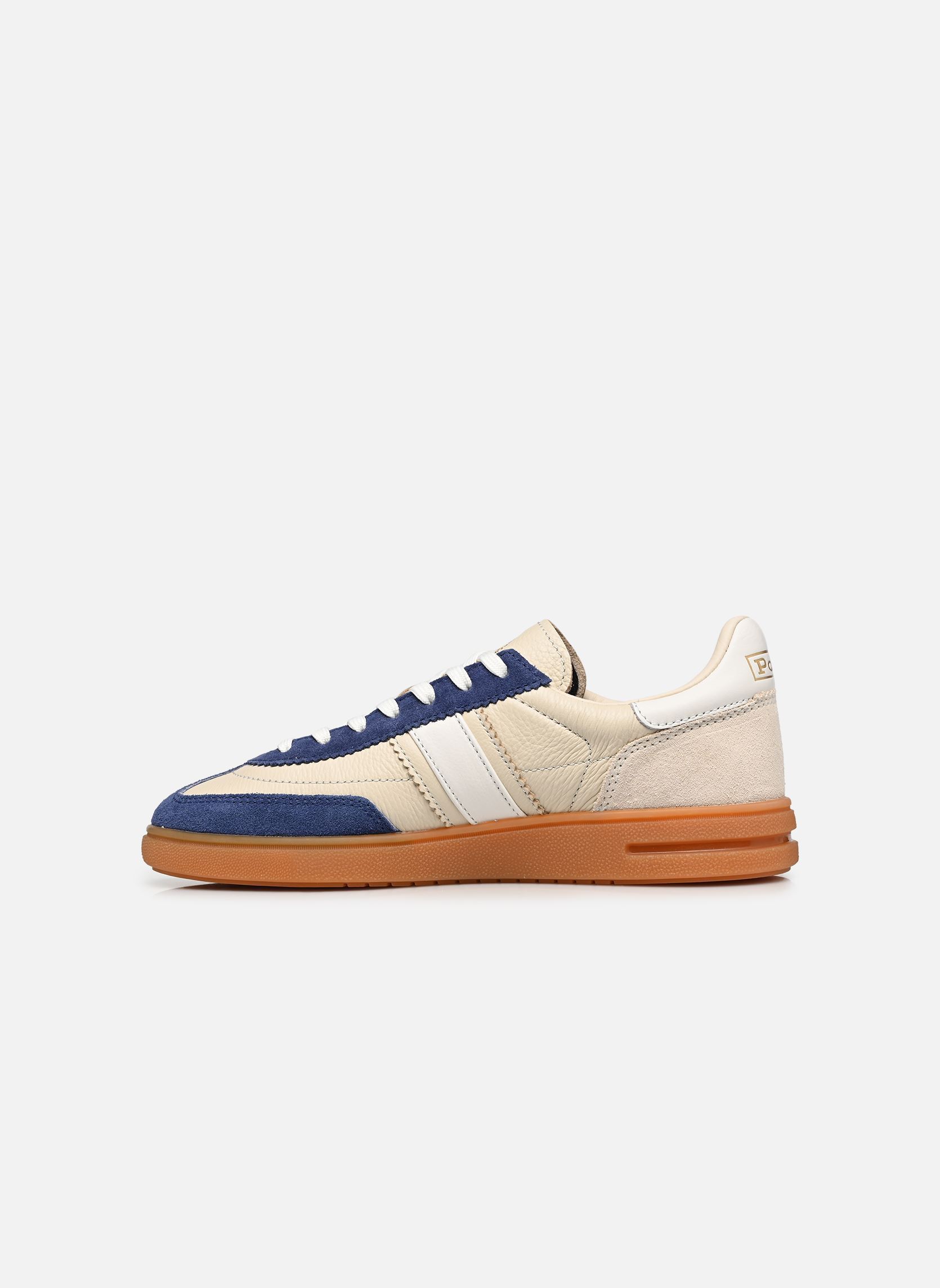 Baskets basses BEDFORD femme beige Polo Ralph Lauren Baskets basses BEDFORD femme beige FL CREM/LIGHT NVY/DWSH WHITE