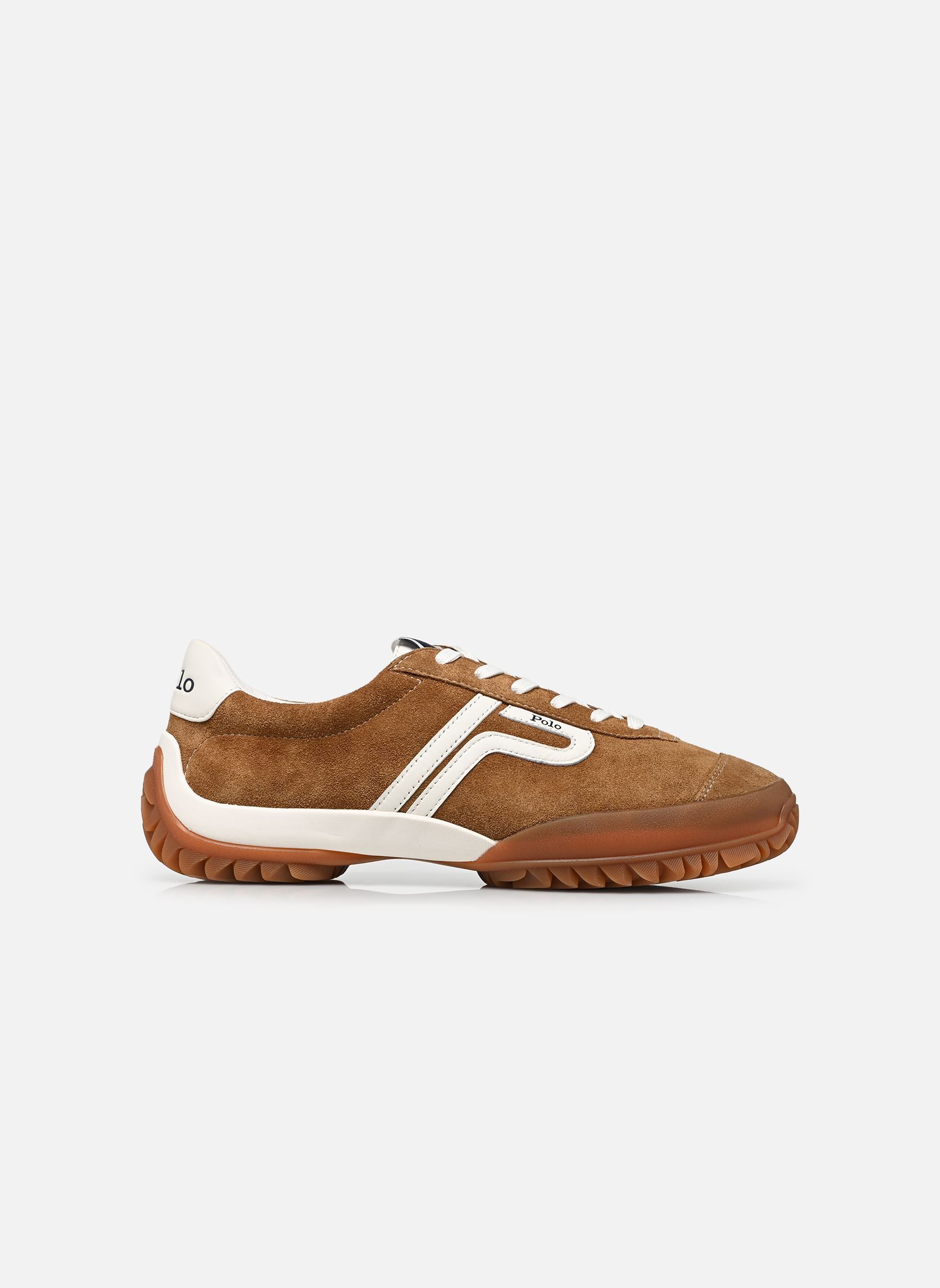 Baskets basses TREAD LW TP femme beige Polo Ralph Lauren Baskets basses TREAD LW TP femme beige Classic camel