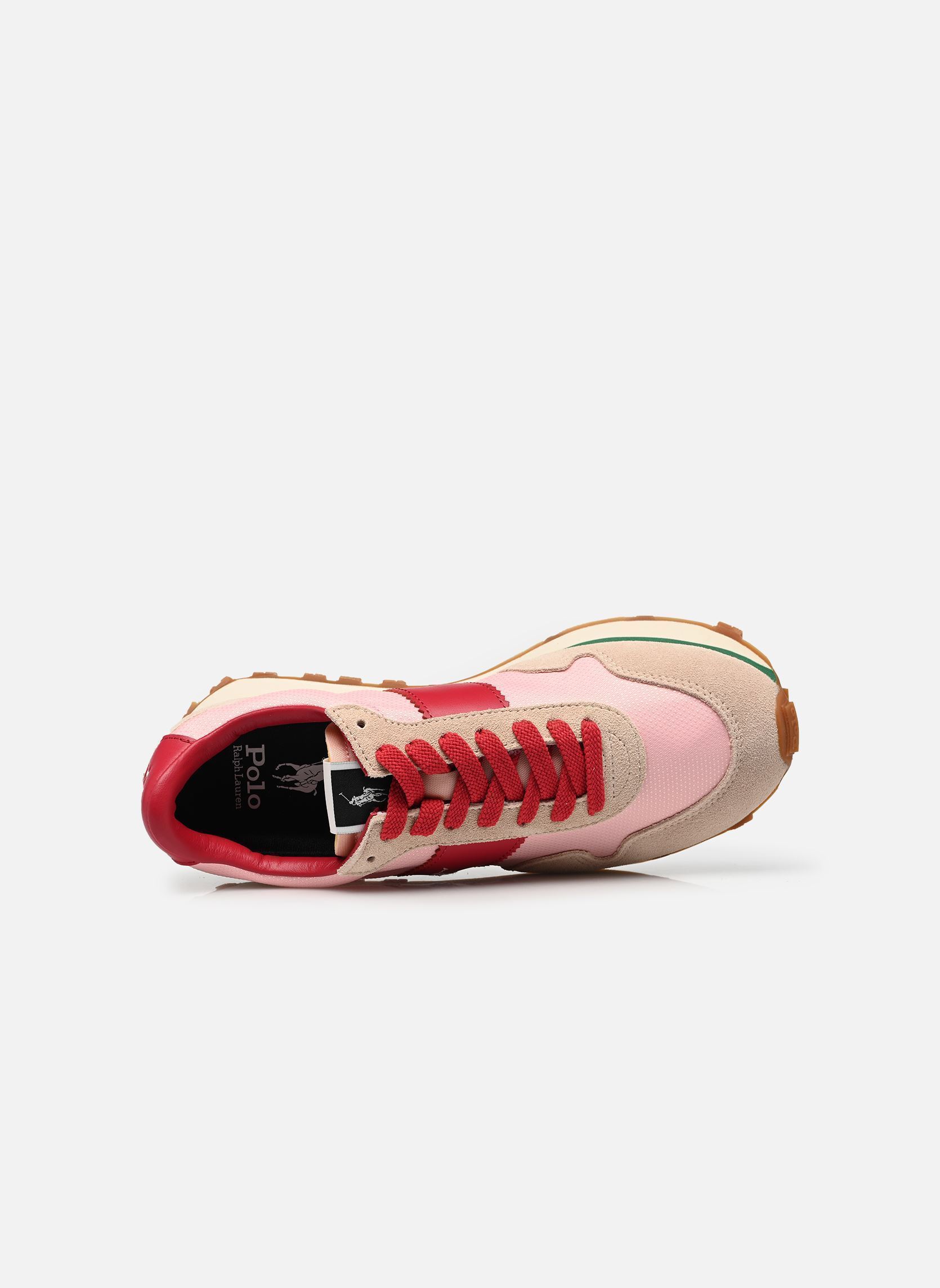 Baskets basses PRL TRAIL125 femme rose Polo Ralph Lauren Baskets basses PRL TRAIL125 femme rose PINK SAND/CLASSIC RED