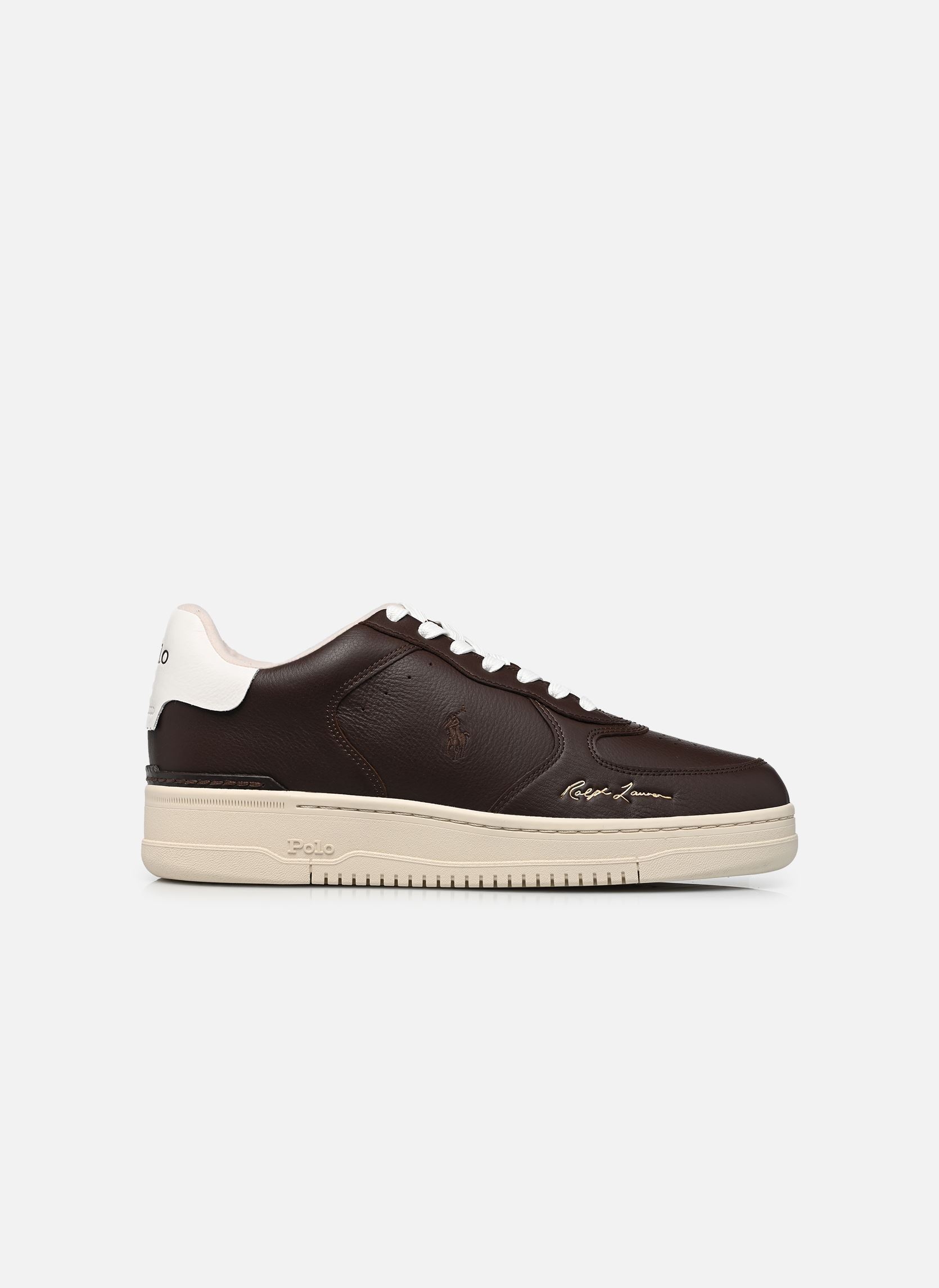 Baskets basses MASTER CT SIG homme marron Polo Ralph Lauren Baskets basses MASTER CT SIG homme marron Dark Brown