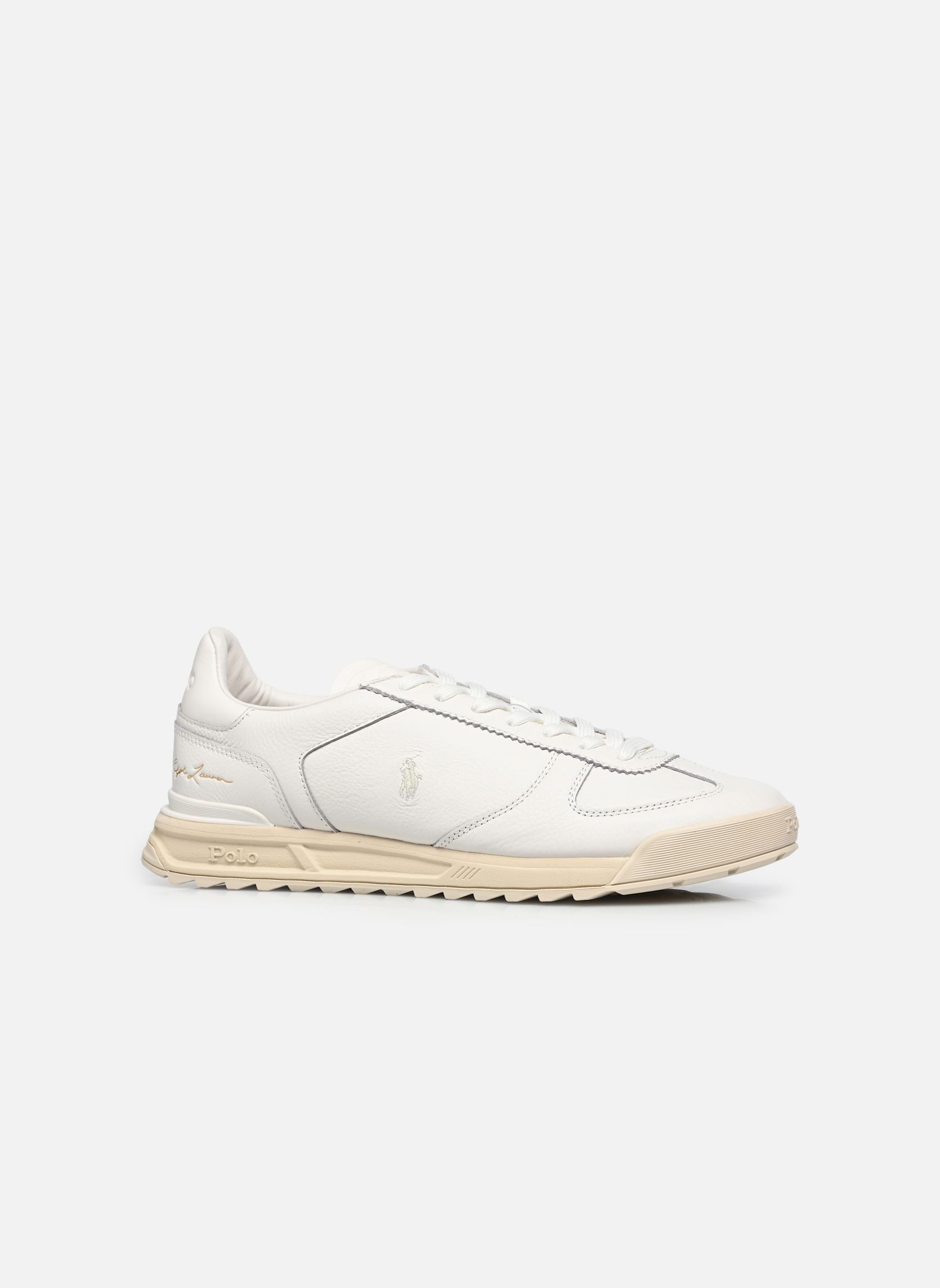 Niedrige Sneaker VARICK SIG herren weiß Polo Ralph Lauren Niedrige Sneaker VARICK SIG herren weiß DECKWASH WHITE