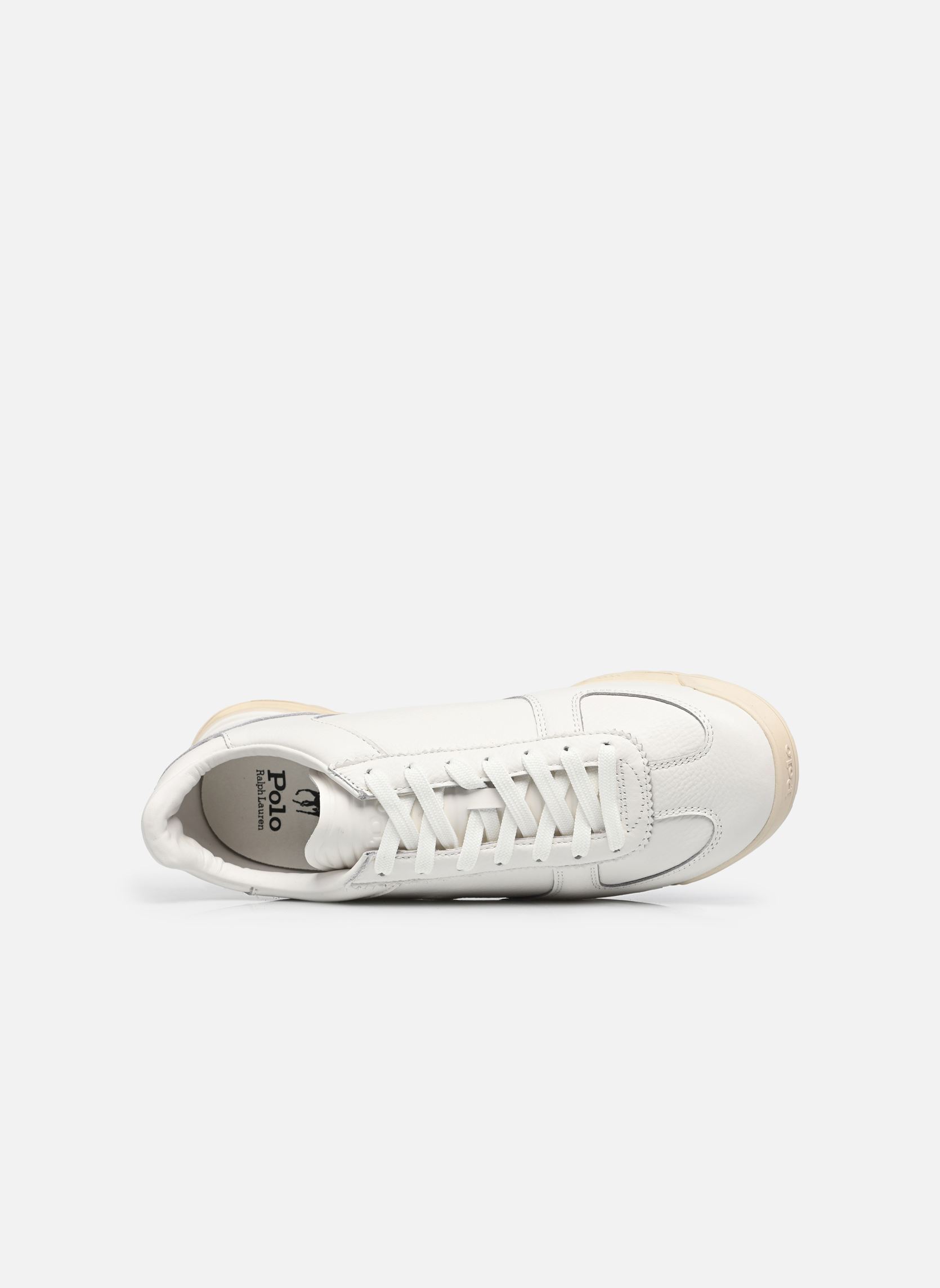 Niedrige Sneaker VARICK SIG herren weiß Polo Ralph Lauren Niedrige Sneaker VARICK SIG herren weiß DECKWASH WHITE