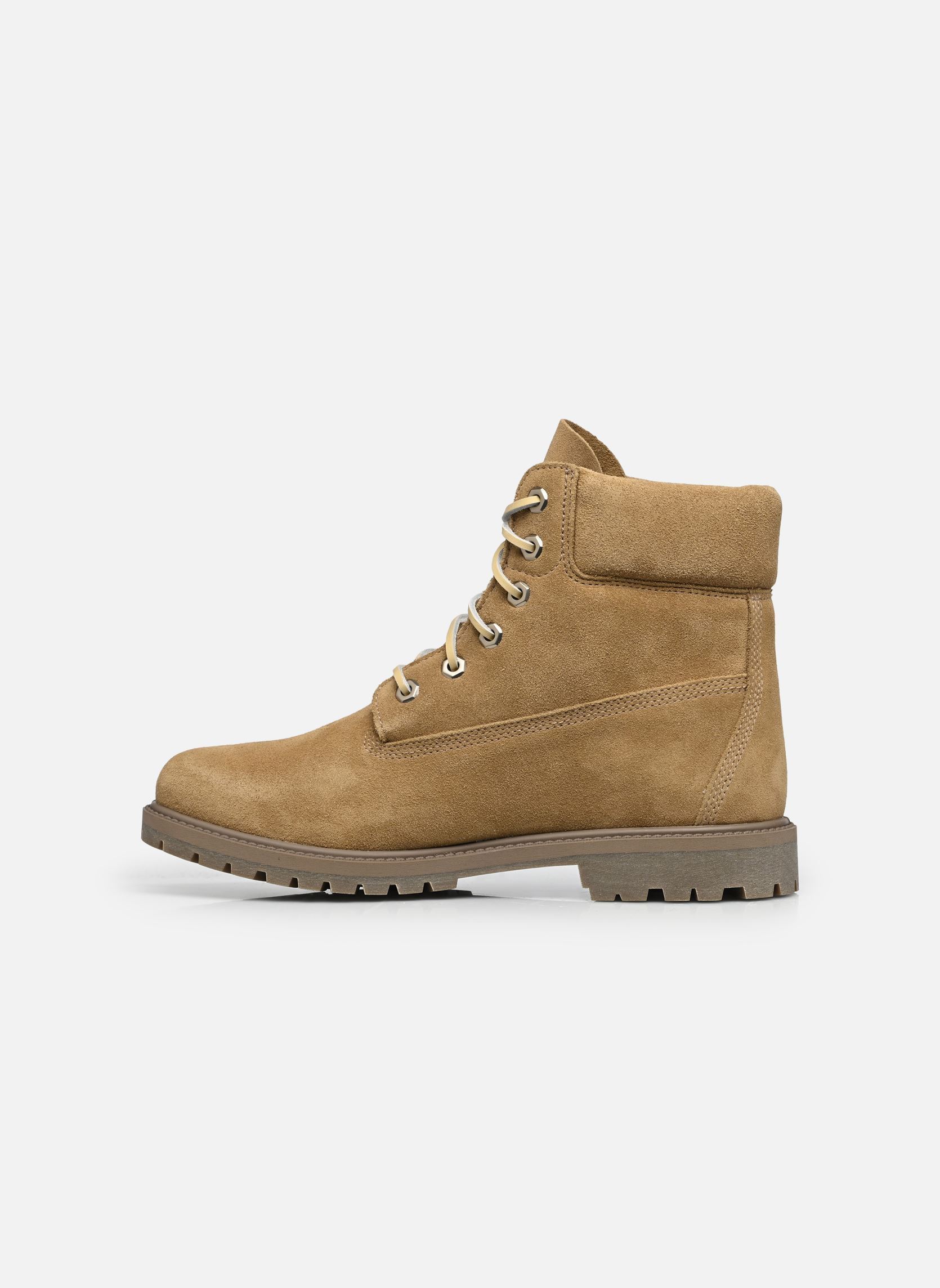 Veterlaarsjes 6 IN LACE WATERPROOF BOOT A dames beige Timberland Veterlaarsjes 6 IN LACE WATERPROOF BOOT A dames beige MEDIUM BEIGE SUEDE