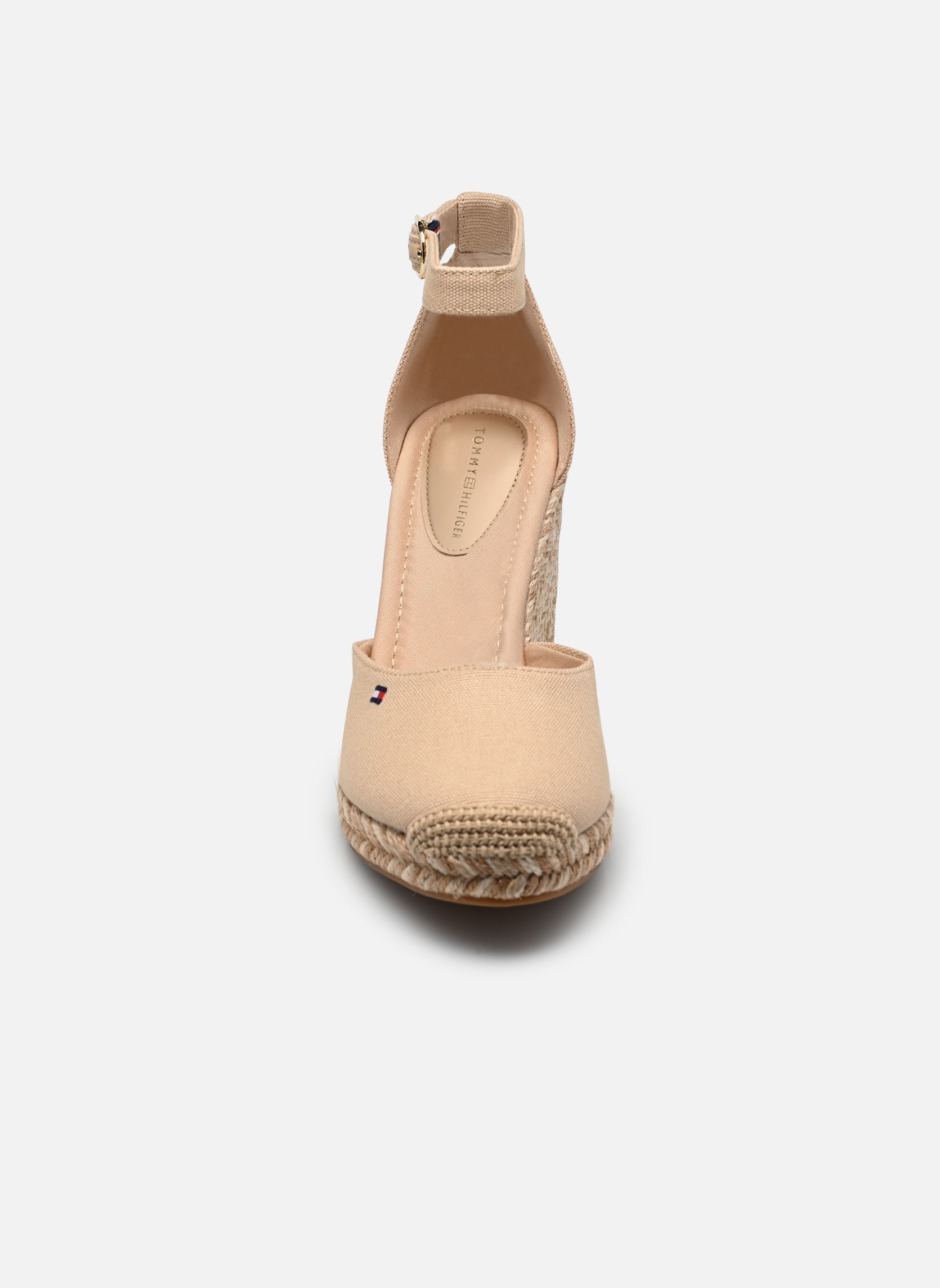 Espadrilles compensées et plateformes FLAG HIGH WEDGE ESPA B femme beige Tommy Hilfiger Espadrilles compensées et plateformes FLAG HIGH WEDGE ESPA B femme beige BEIGE