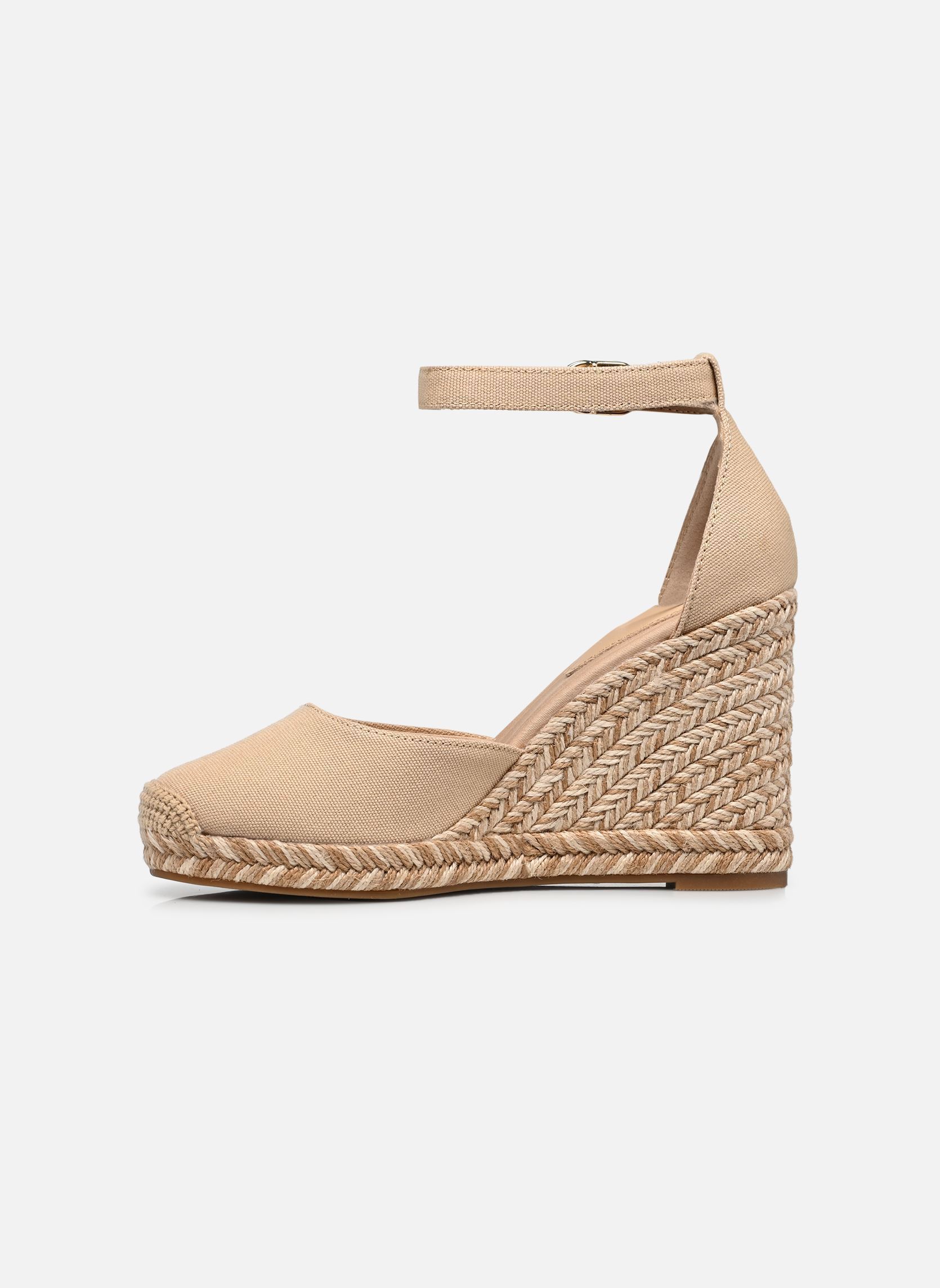 Espadrilles compensées et plateformes FLAG HIGH WEDGE ESPA B femme beige Tommy Hilfiger Espadrilles compensées et plateformes FLAG HIGH WEDGE ESPA B femme beige BEIGE