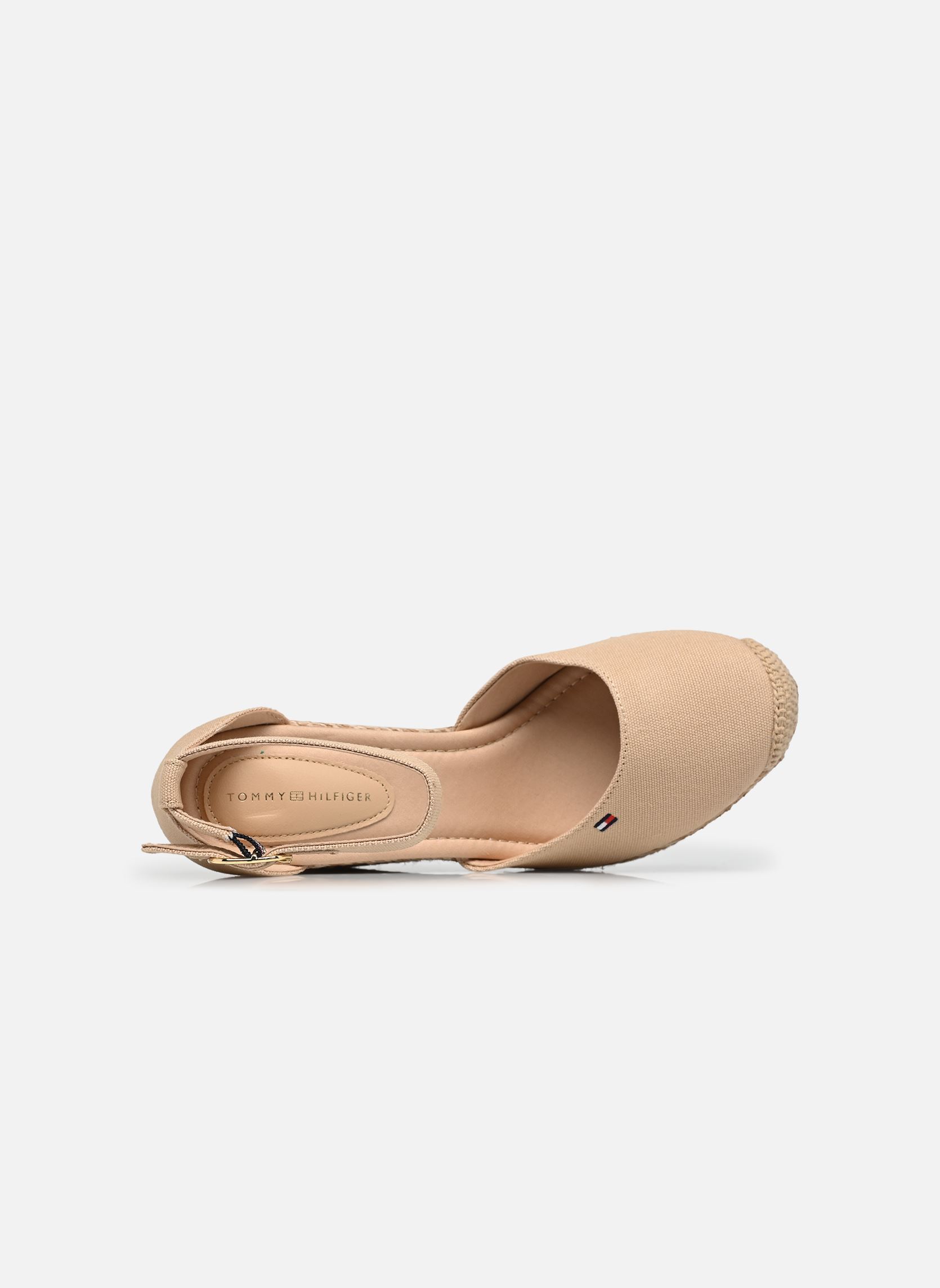 Espadrilles compensées et plateformes FLAG HIGH WEDGE ESPA B femme beige Tommy Hilfiger Espadrilles compensées et plateformes FLAG HIGH WEDGE ESPA B femme beige BEIGE