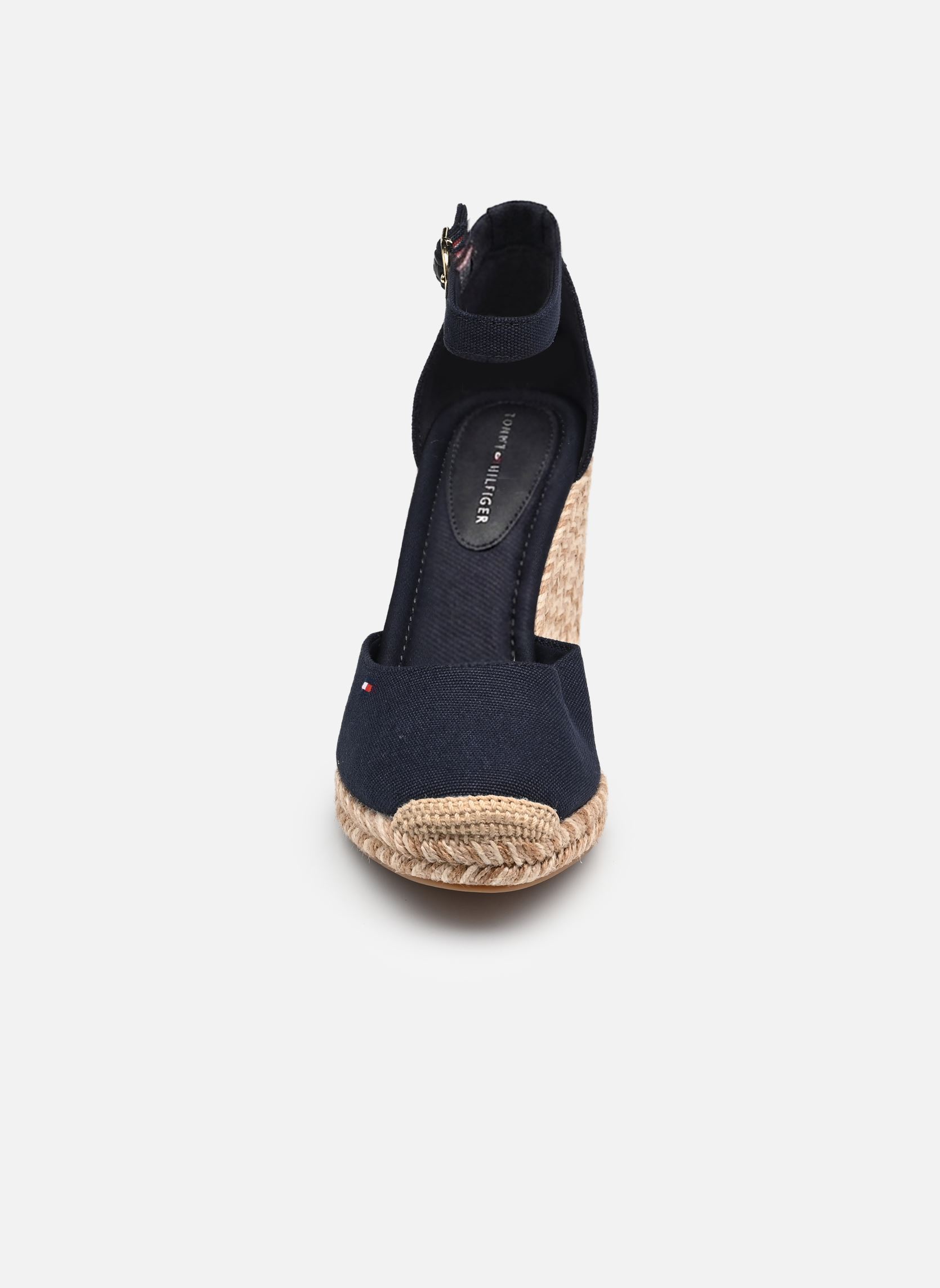 Keil- und Plateau-Espadrilles FLAG HIGH WEDGE ESPA B damen blau Tommy Hilfiger Keil- und Plateau-Espadrilles FLAG HIGH WEDGE ESPA B damen blau BLUE 1