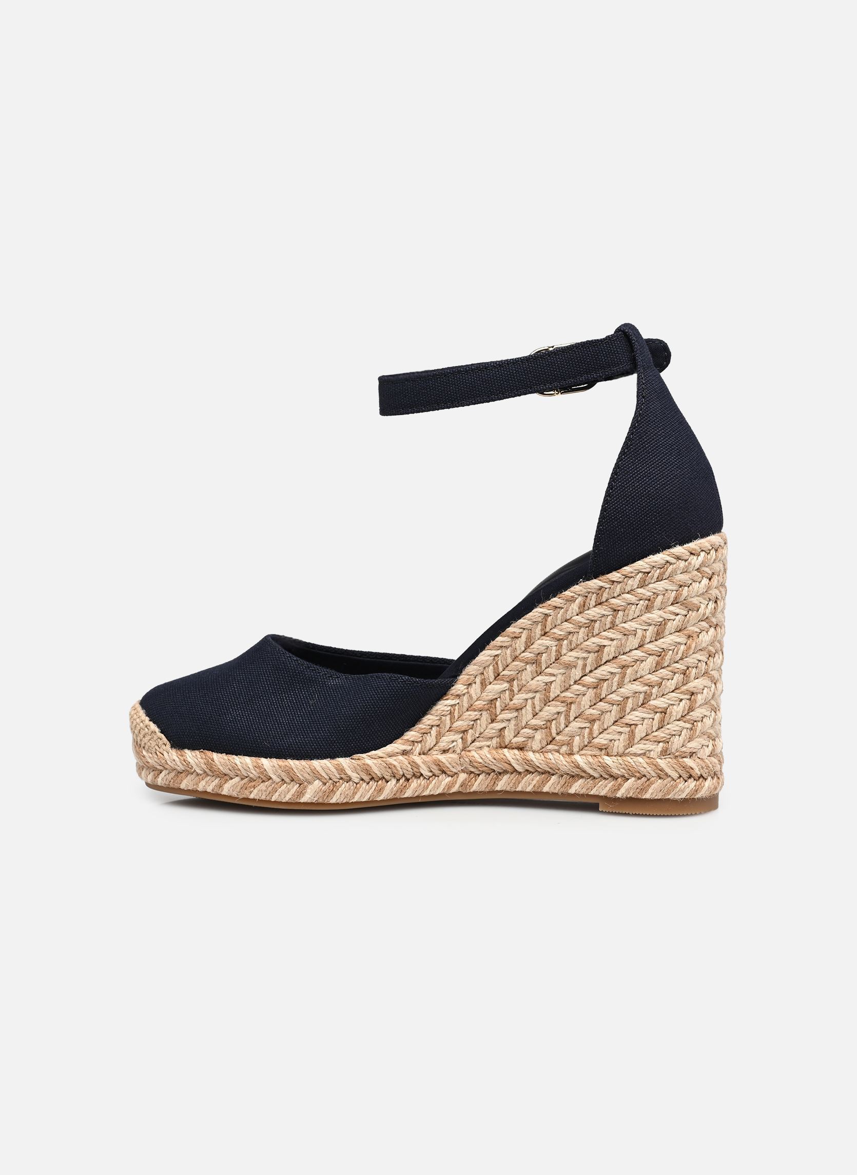 Keil- und Plateau-Espadrilles FLAG HIGH WEDGE ESPA B damen blau Tommy Hilfiger Keil- und Plateau-Espadrilles FLAG HIGH WEDGE ESPA B damen blau BLUE 1