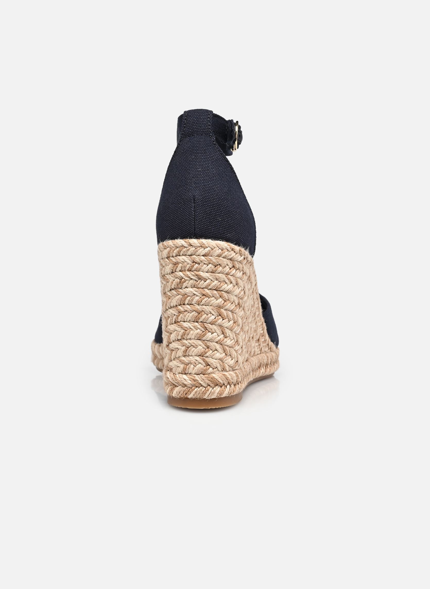 Keil- und Plateau-Espadrilles FLAG HIGH WEDGE ESPA B damen blau Tommy Hilfiger Keil- und Plateau-Espadrilles FLAG HIGH WEDGE ESPA B damen blau BLUE 1