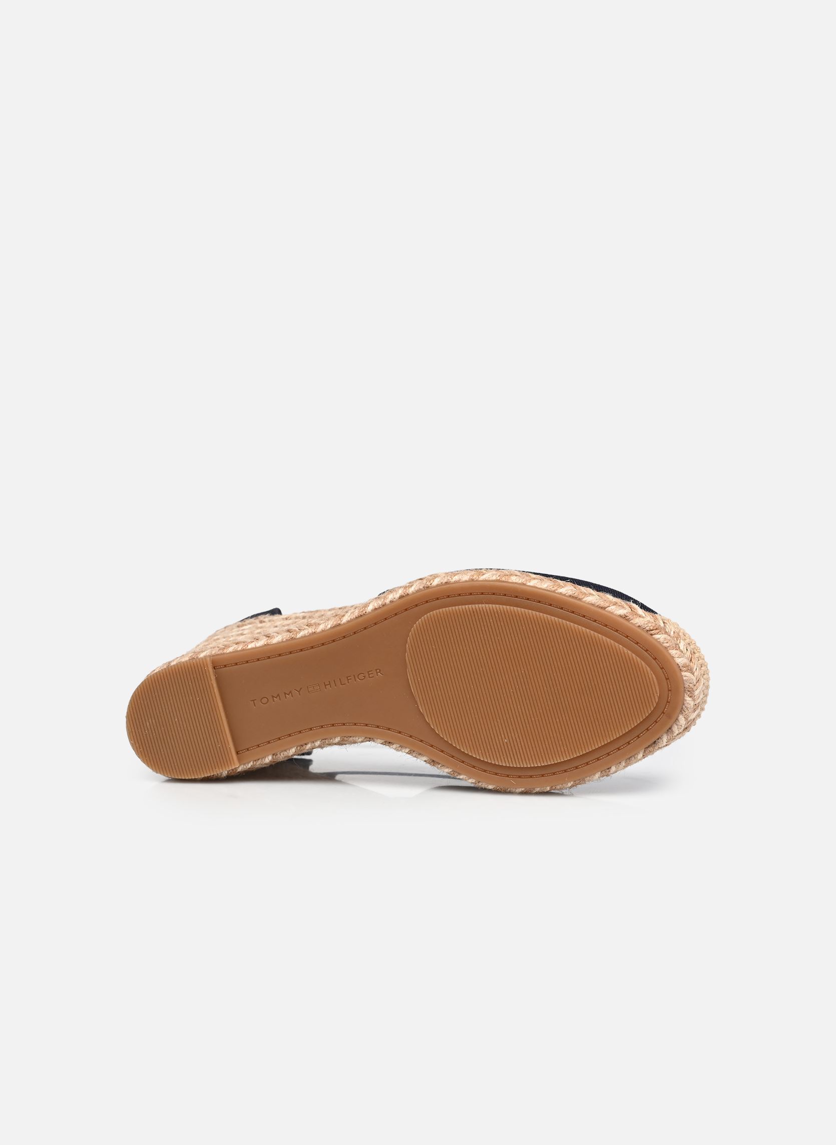 Keil- und Plateau-Espadrilles FLAG HIGH WEDGE ESPA B damen blau Tommy Hilfiger Keil- und Plateau-Espadrilles FLAG HIGH WEDGE ESPA B damen blau BLUE 1