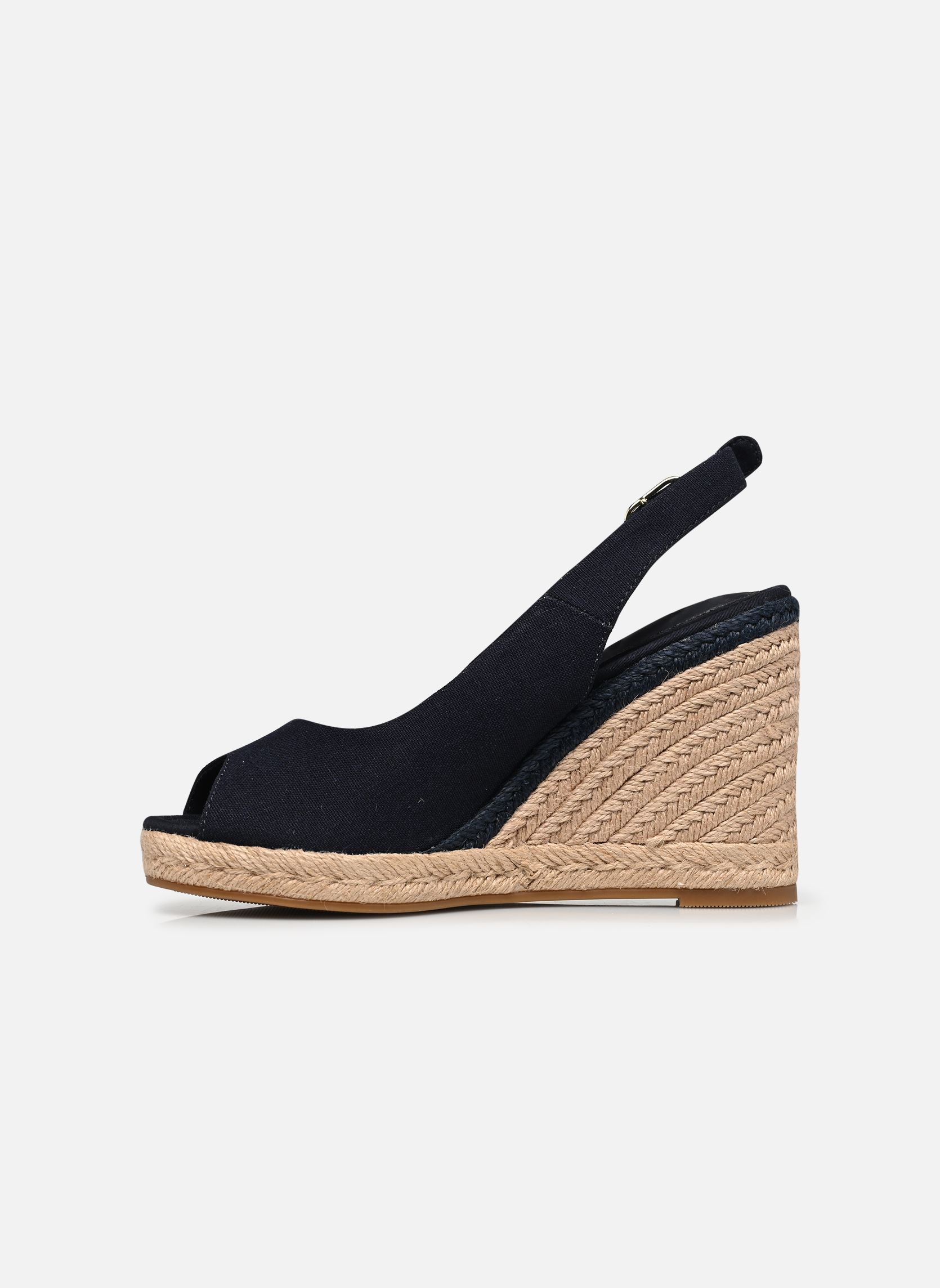 Espadrilles compensées et plateformes FLAG HIGH WEDGE ESPA A femme bleu Tommy Hilfiger Espadrilles compensées et plateformes FLAG HIGH WEDGE ESPA A femme bleu BLUE