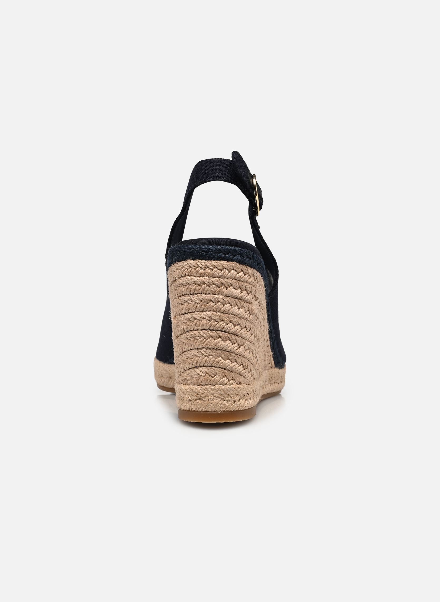 Espadrilles compensées et plateformes FLAG HIGH WEDGE ESPA A femme bleu Tommy Hilfiger Espadrilles compensées et plateformes FLAG HIGH WEDGE ESPA A femme bleu BLUE