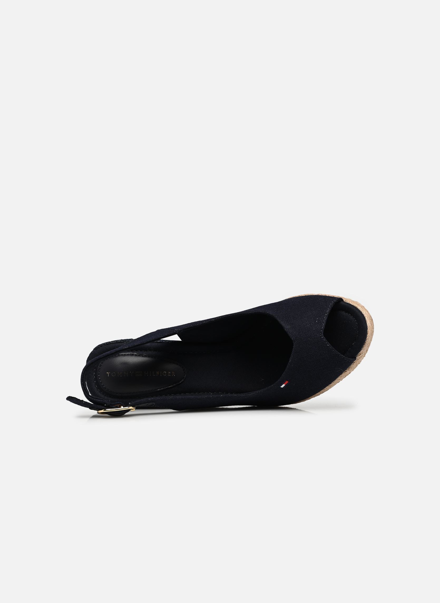 Espadrilles compensées et plateformes FLAG HIGH WEDGE ESPA A femme bleu Tommy Hilfiger Espadrilles compensées et plateformes FLAG HIGH WEDGE ESPA A femme bleu BLUE