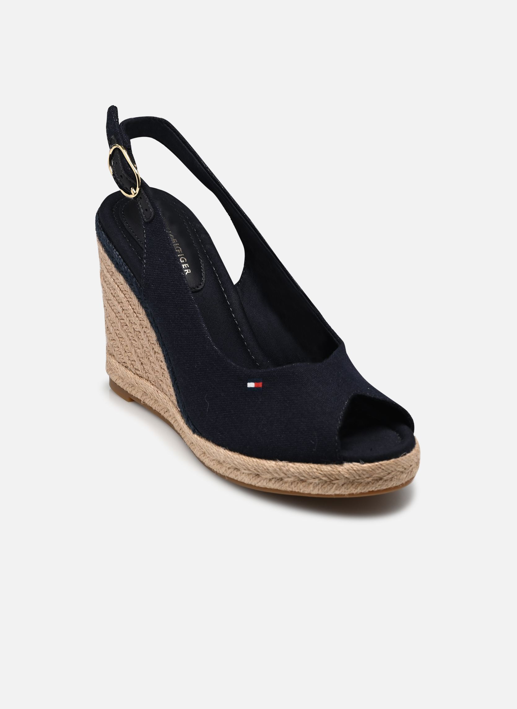 Espadrilles compensées et plateformes FLAG HIGH WEDGE ESPA A femme bleu Tommy Hilfiger Espadrilles compensées et plateformes FLAG HIGH WEDGE ESPA A femme bleu BLUE