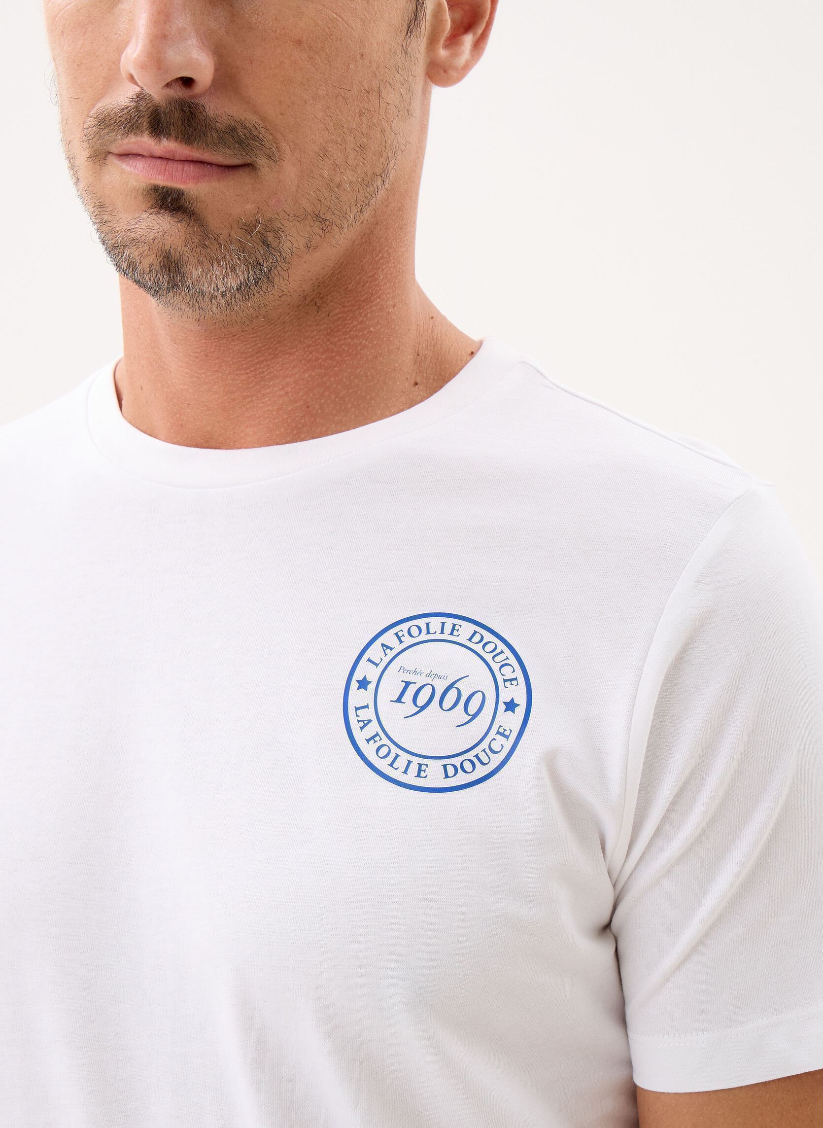 T-shirts JENNO heren wit Kappa T-shirts JENNO heren wit WHITE