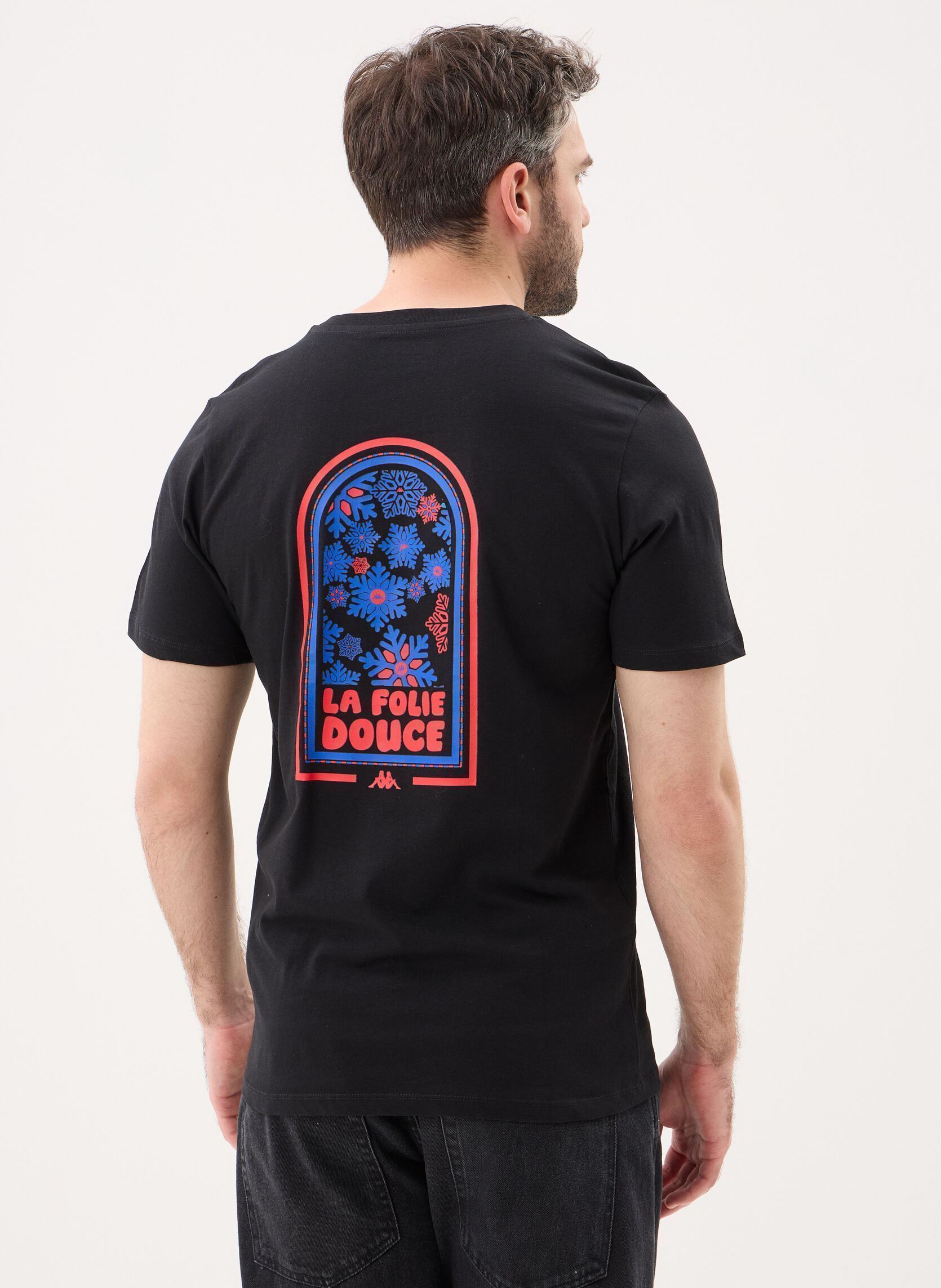 Tee-shirts JENNO homme noir Kappa Tee-shirts JENNO homme noir BLACK