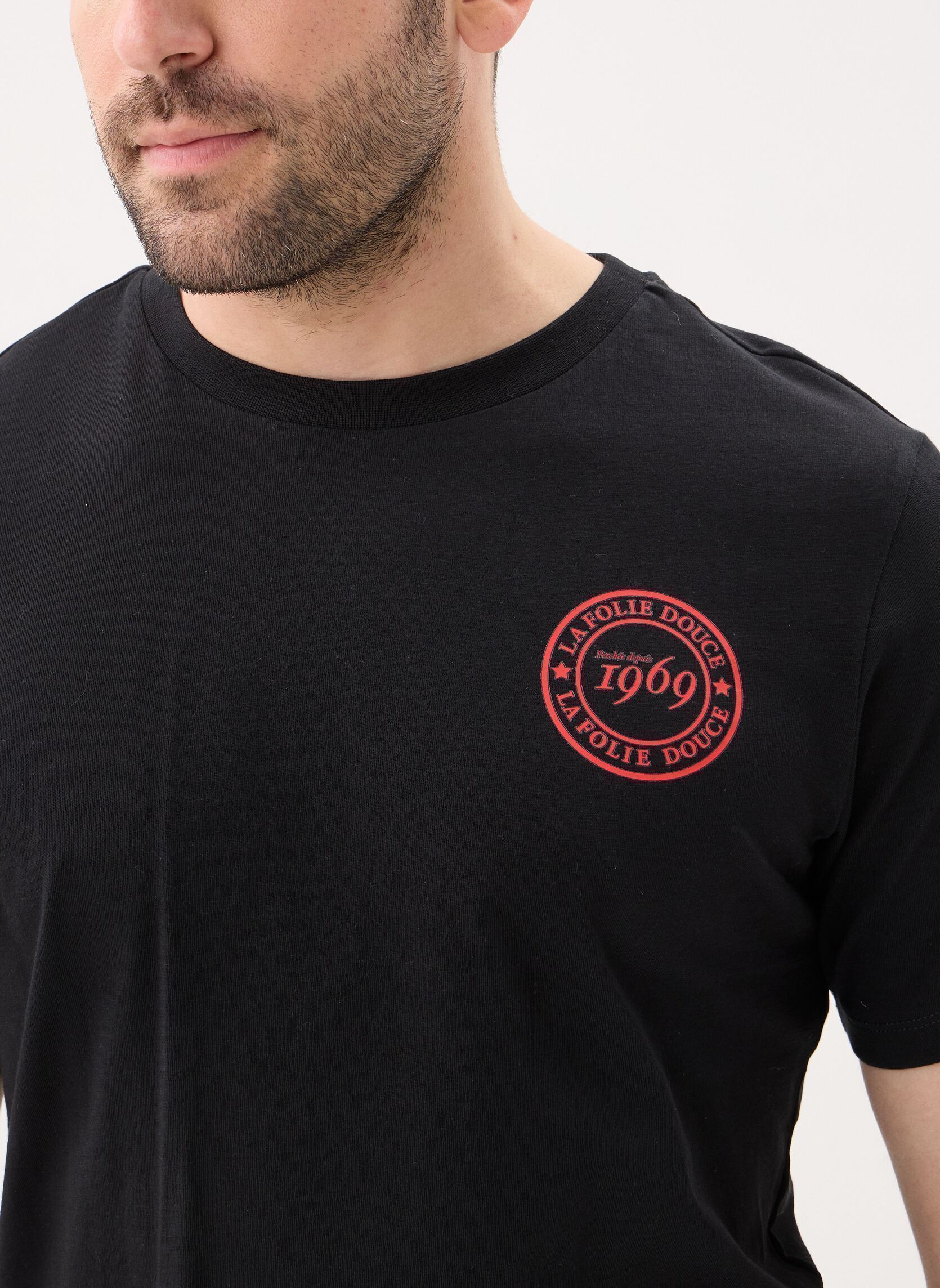 Tee-shirts JENNO homme noir Kappa Tee-shirts JENNO homme noir BLACK
